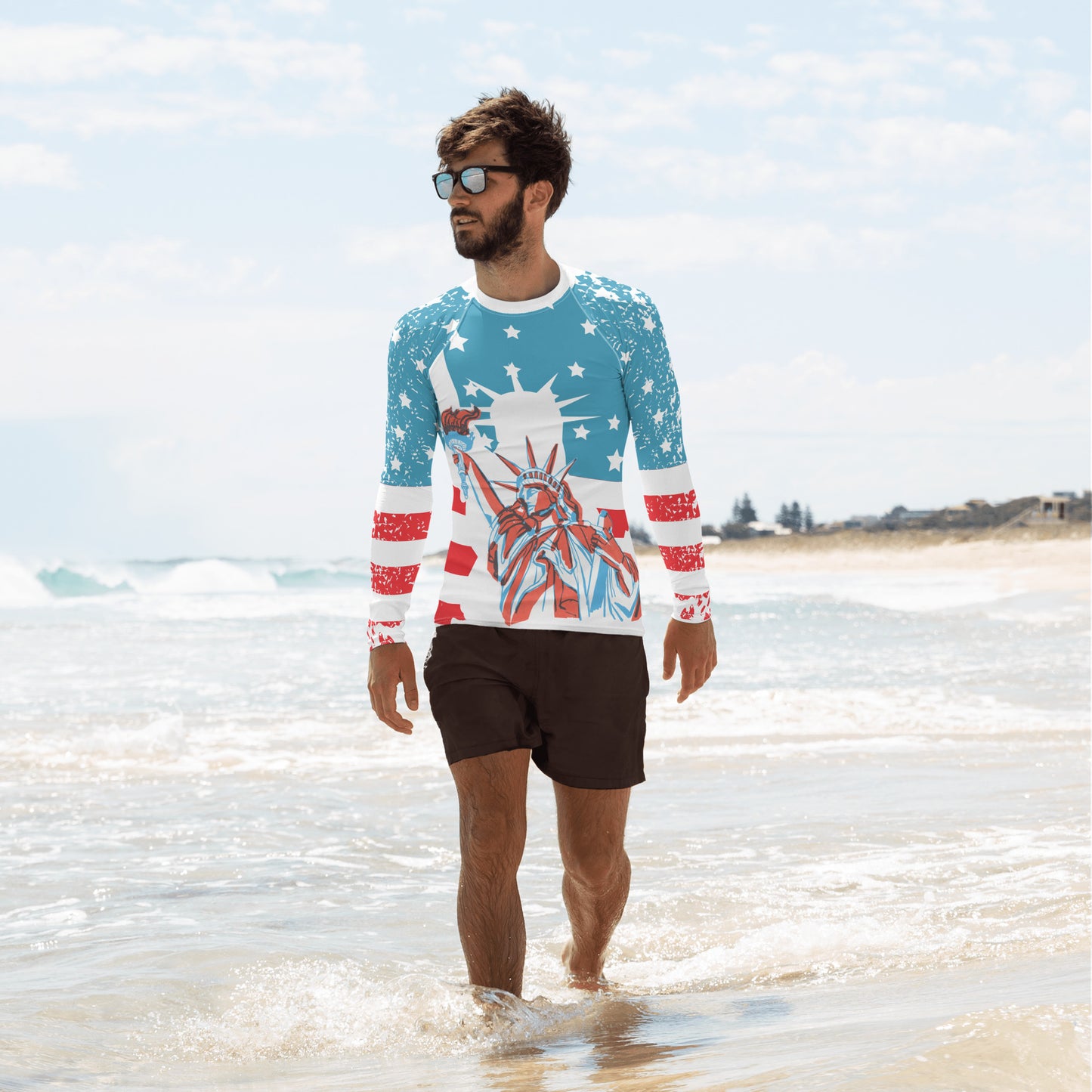Liberty Men's Rash Guard