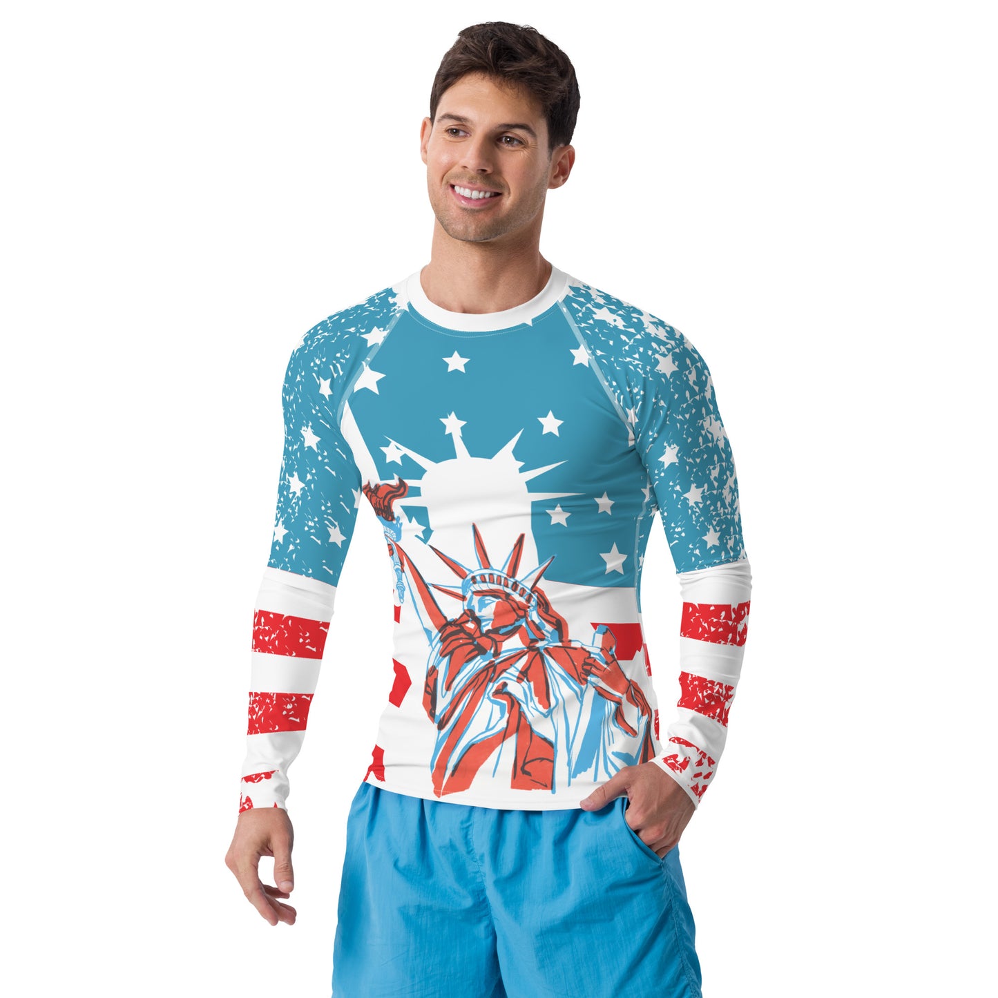 Liberty Men's Rash Guard