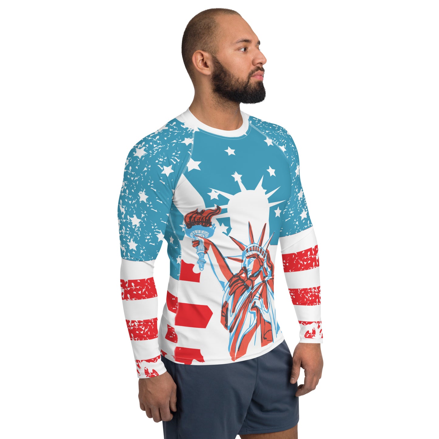 Liberty Men's Rash Guard