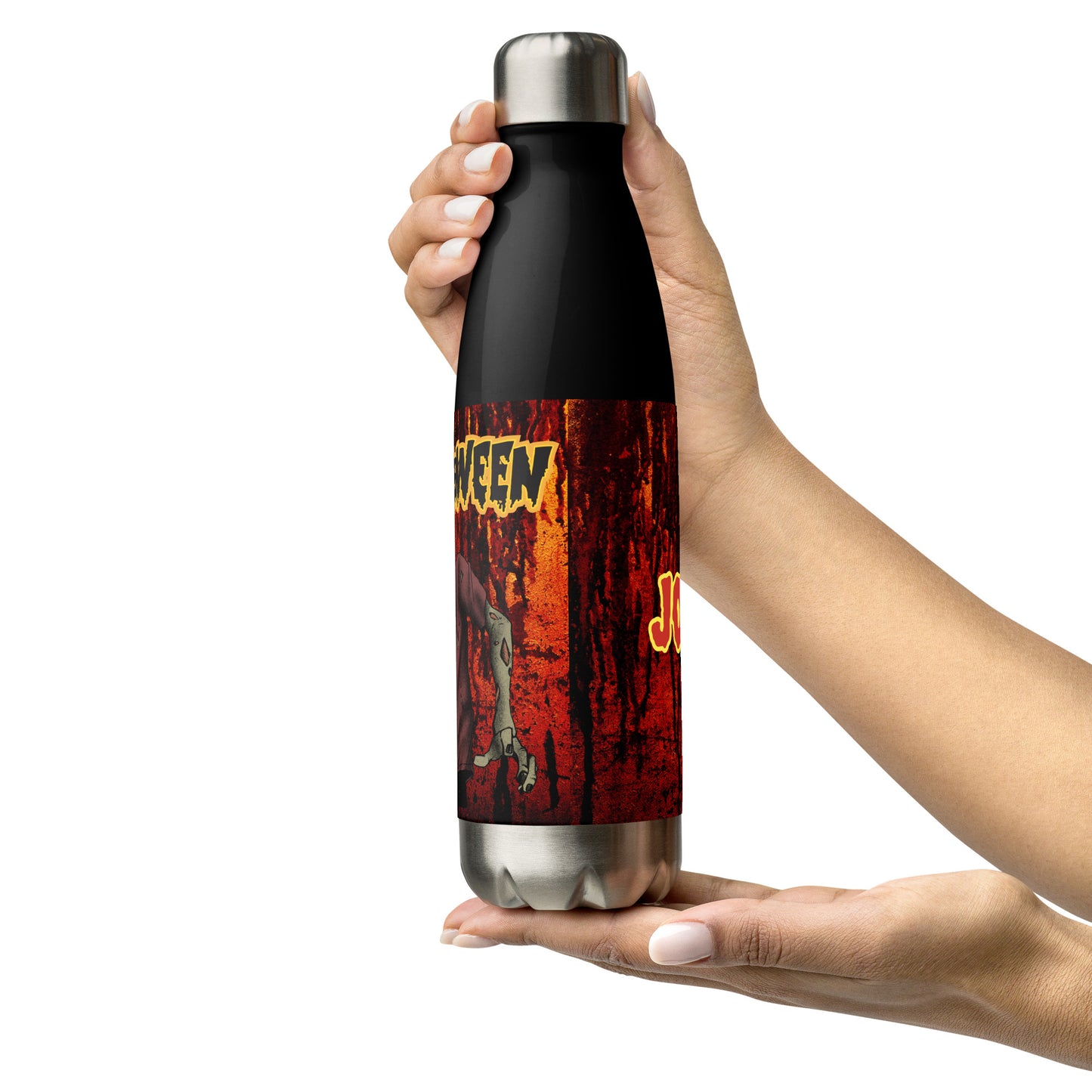 Haloween Personolised Stainless Steel Water Bottle