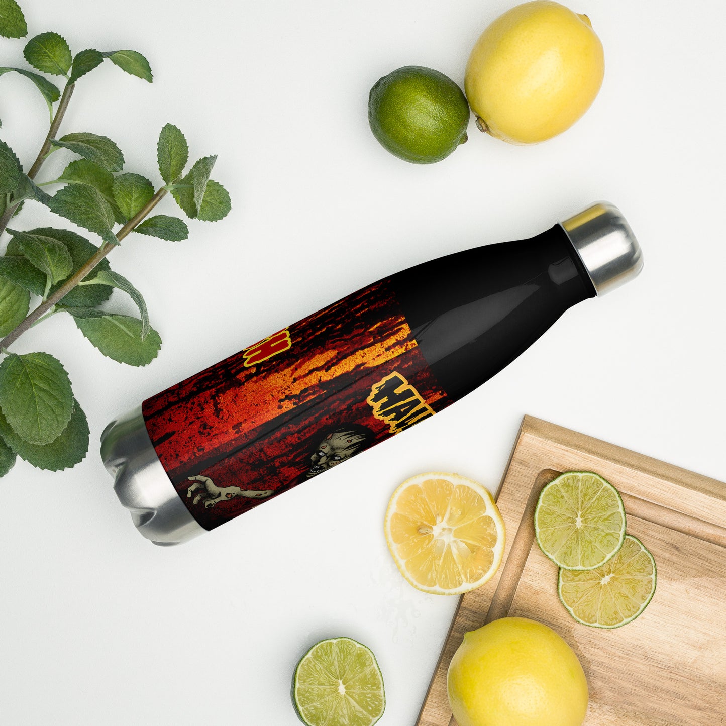 Haloween Personolised Stainless Steel Water Bottle