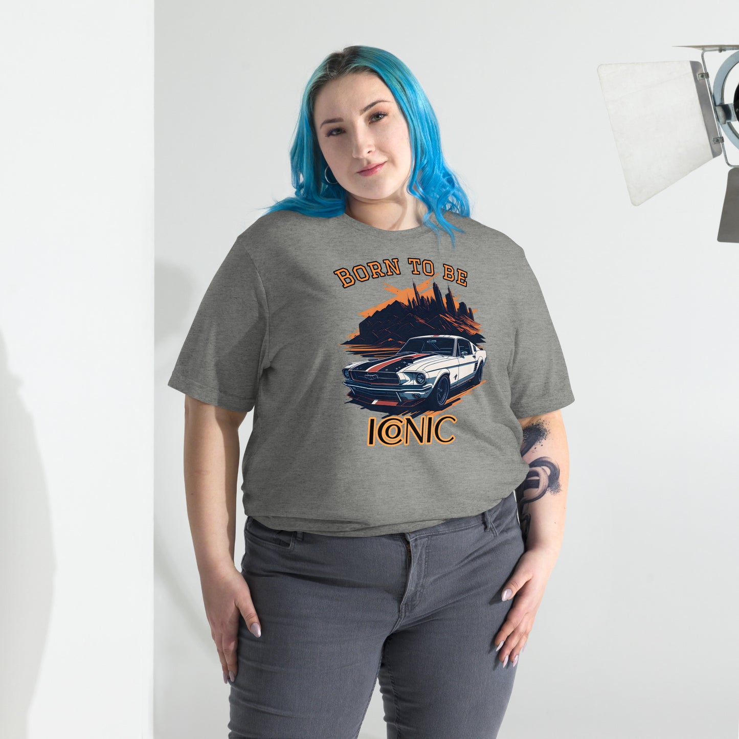 Mustang Retro, Born To Be Iconic, Short sleeve t-shirt
