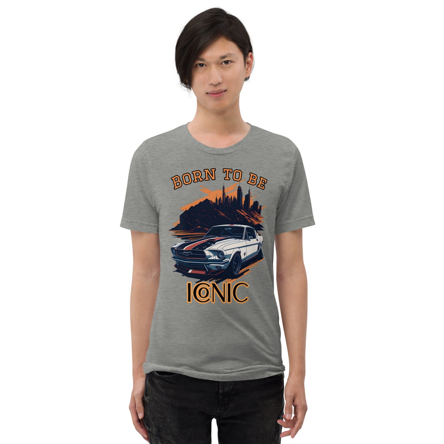 Mustang Retro, Born To Be Iconic, Short sleeve t-shirt