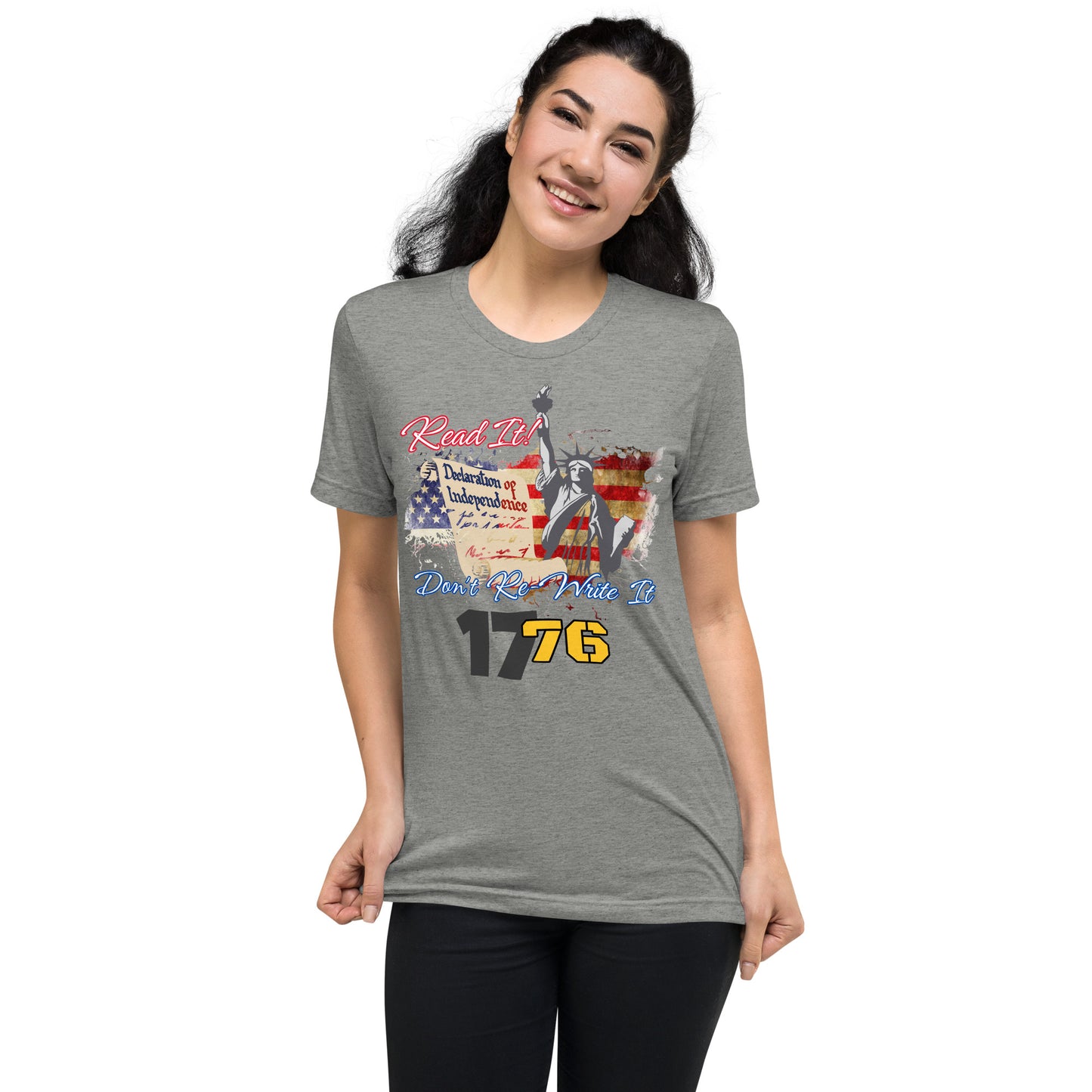 Read It, Don't re-write it, 1776 Short sleeve t-shirt