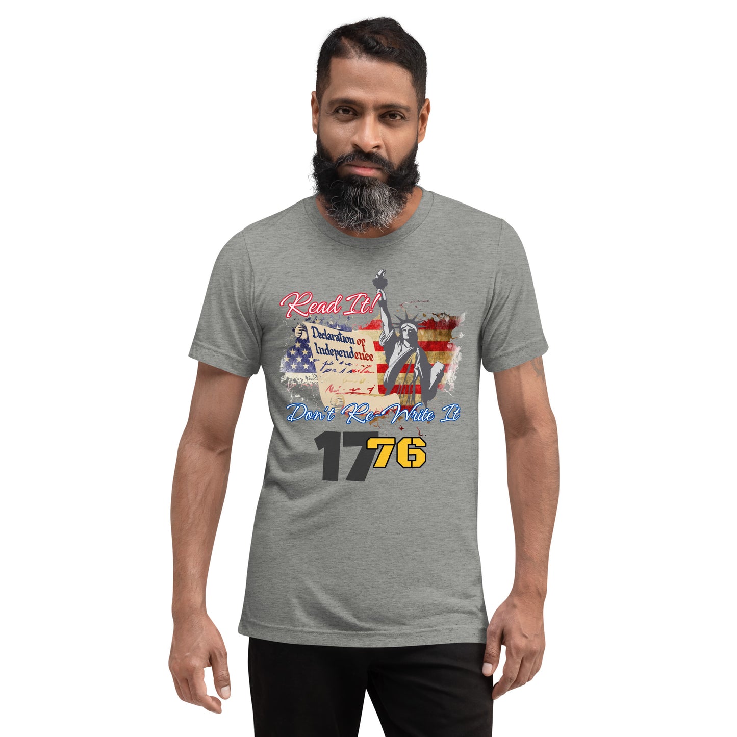 Read It, Don't re-write it, 1776 Short sleeve t-shirt