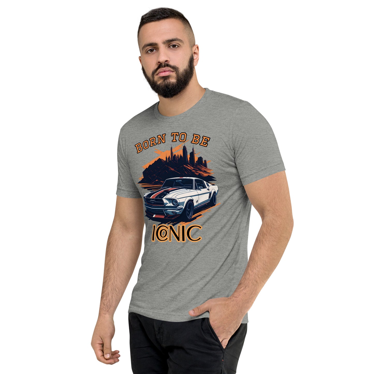 Mustang Retro, Born To Be Iconic, Short sleeve t-shirt