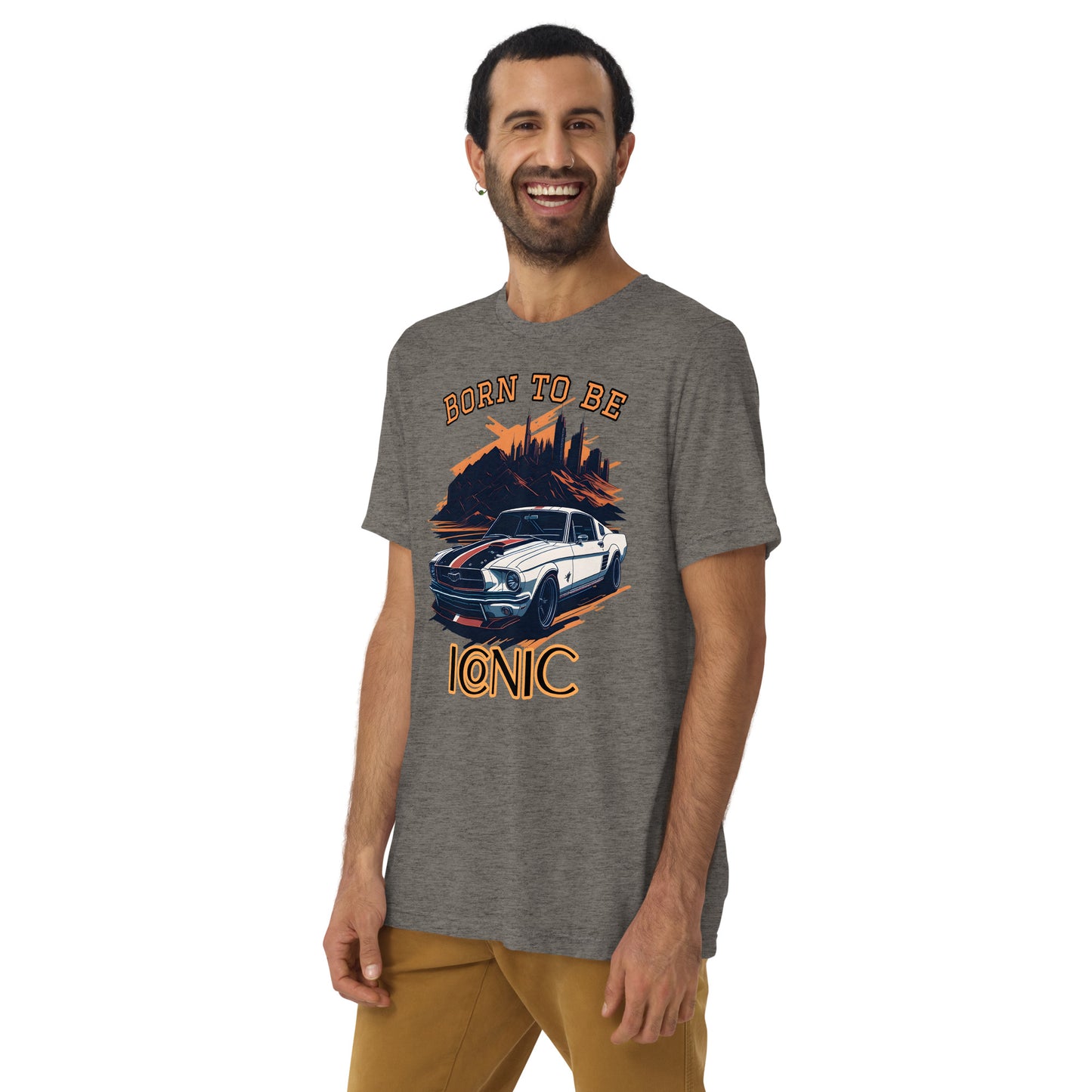 Mustang Retro, Born To Be Iconic, Short sleeve t-shirt