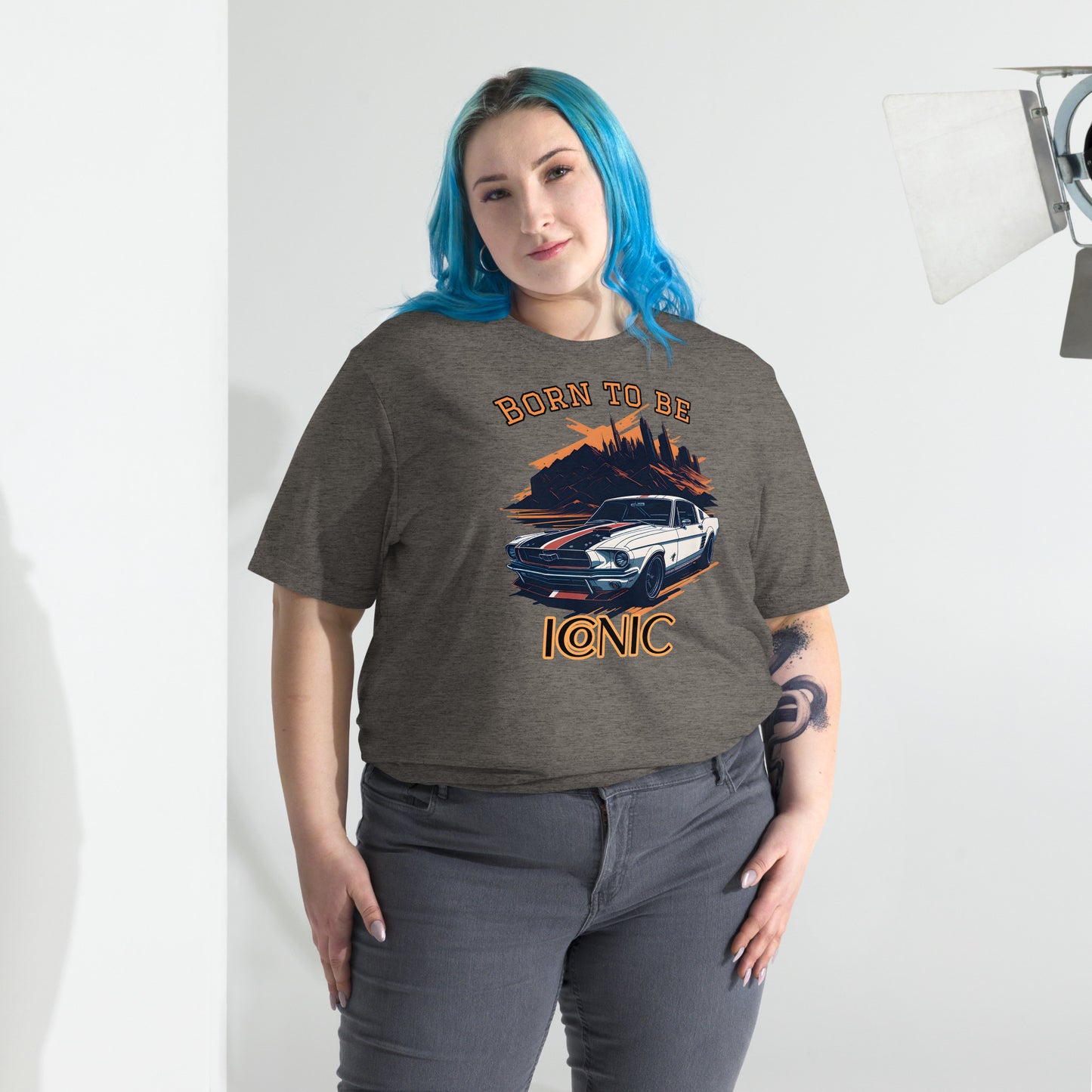 Mustang Retro, Born To Be Iconic, Short sleeve t-shirt