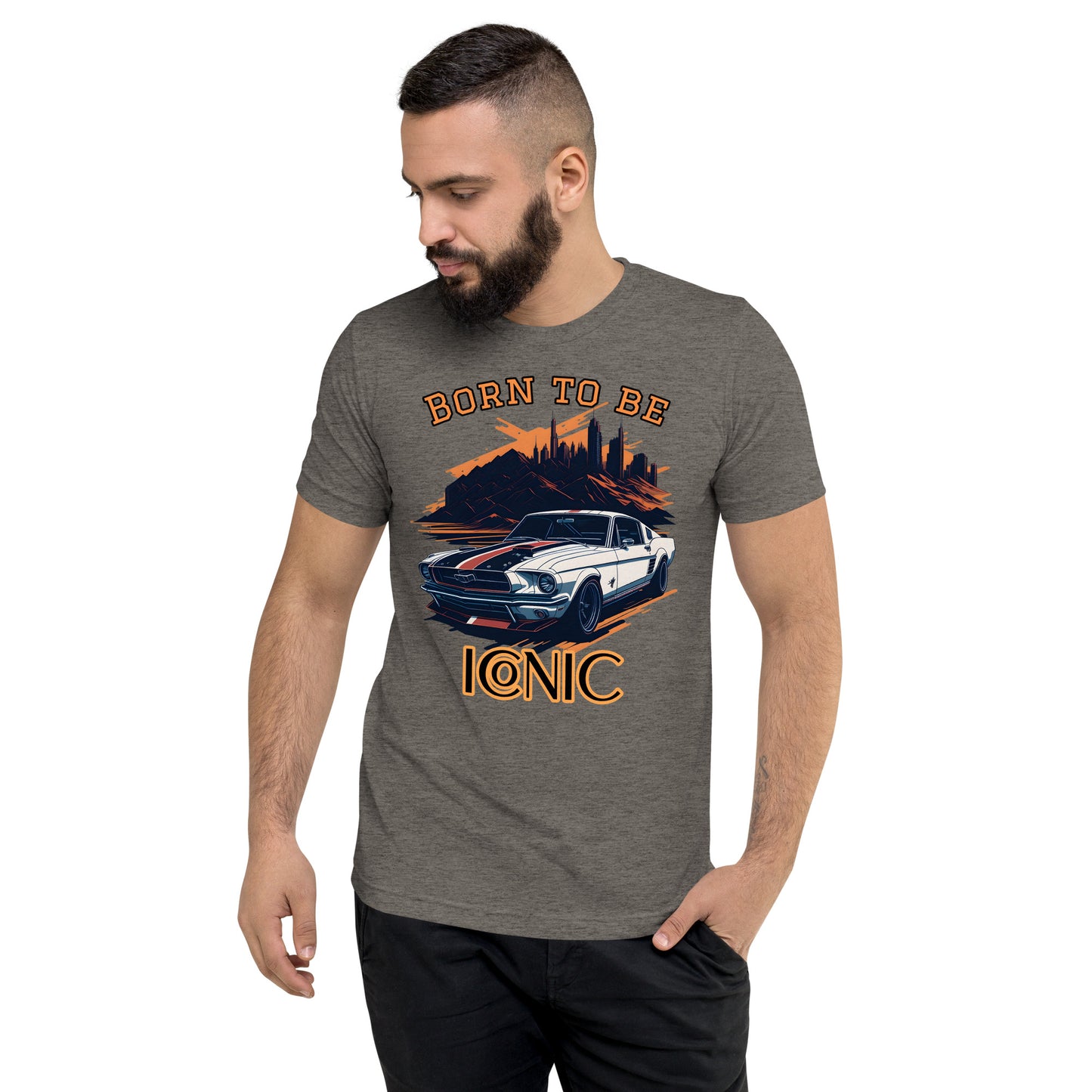 Mustang Retro, Born To Be Iconic, Short sleeve t-shirt