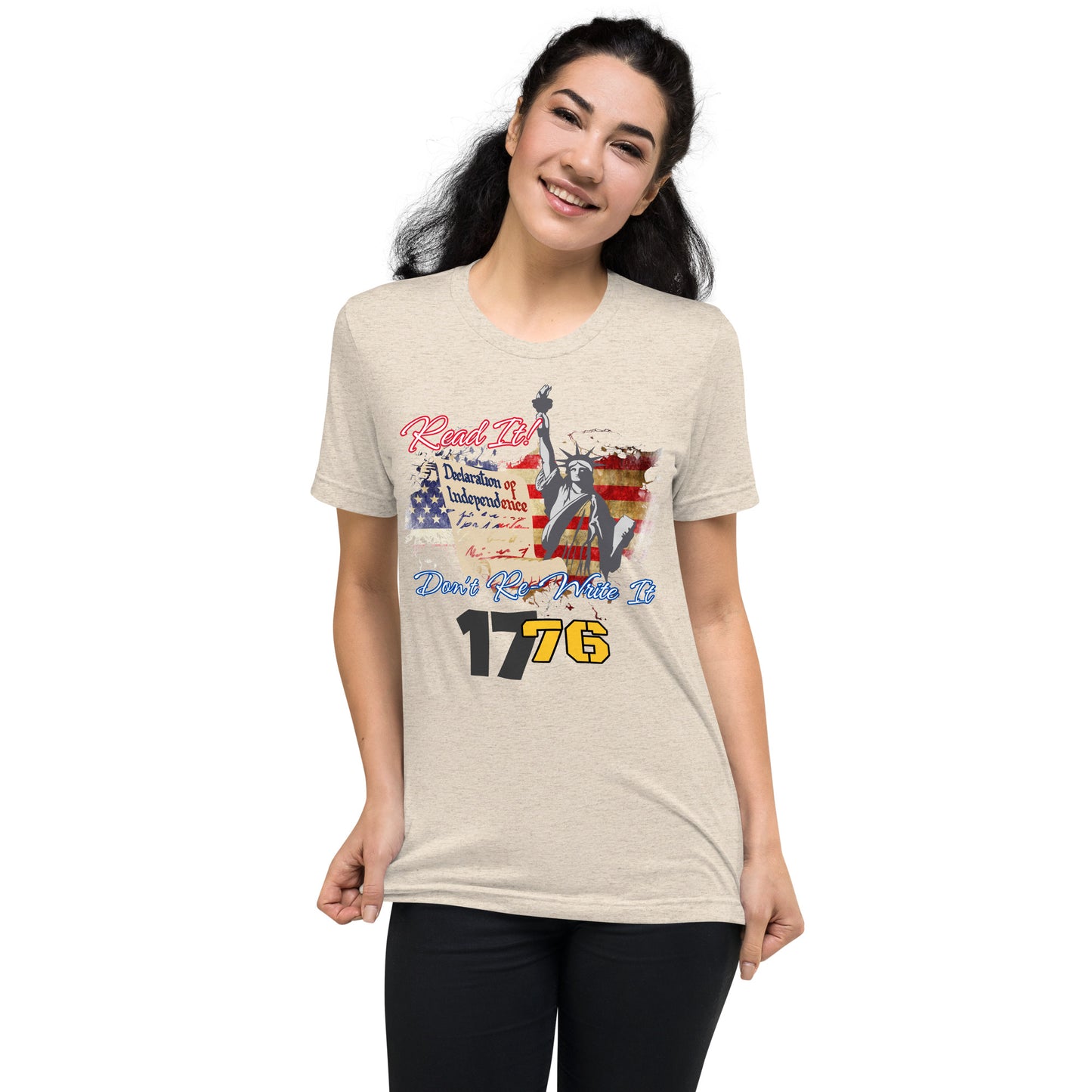 Read It, Don't re-write it, 1776 Short sleeve t-shirt
