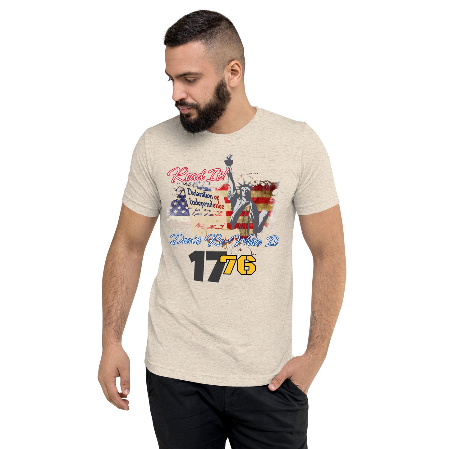 Read It, Don't re-write it, 1776 Short sleeve t-shirt