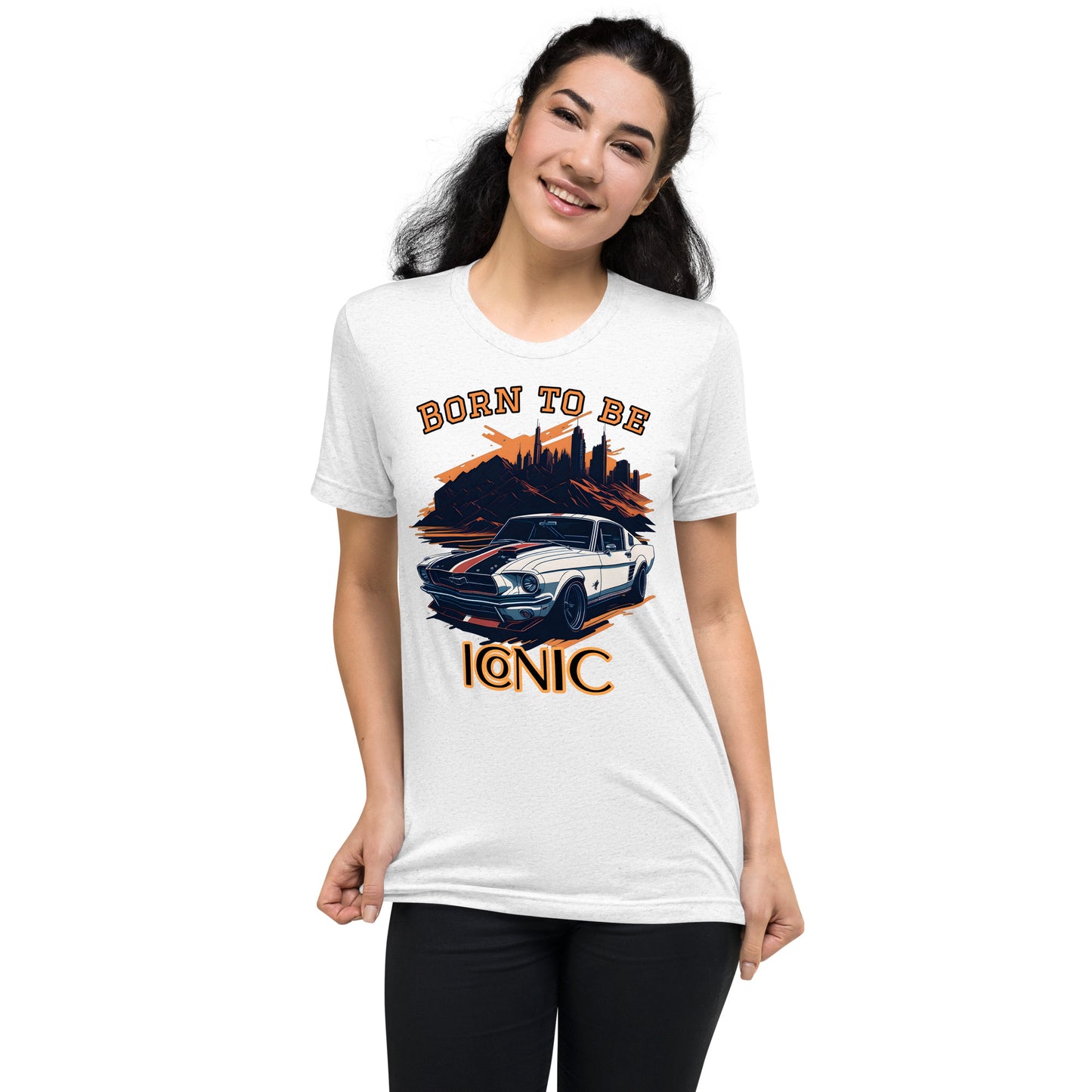 Mustang Retro, Born To Be Iconic, Short sleeve t-shirt