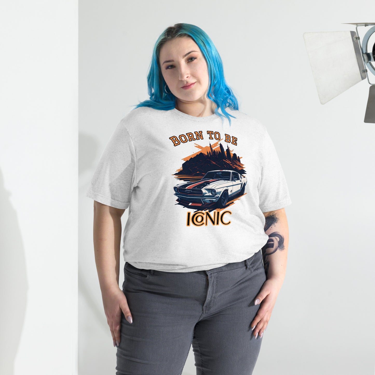 Mustang Retro, Born To Be Iconic, Short sleeve t-shirt