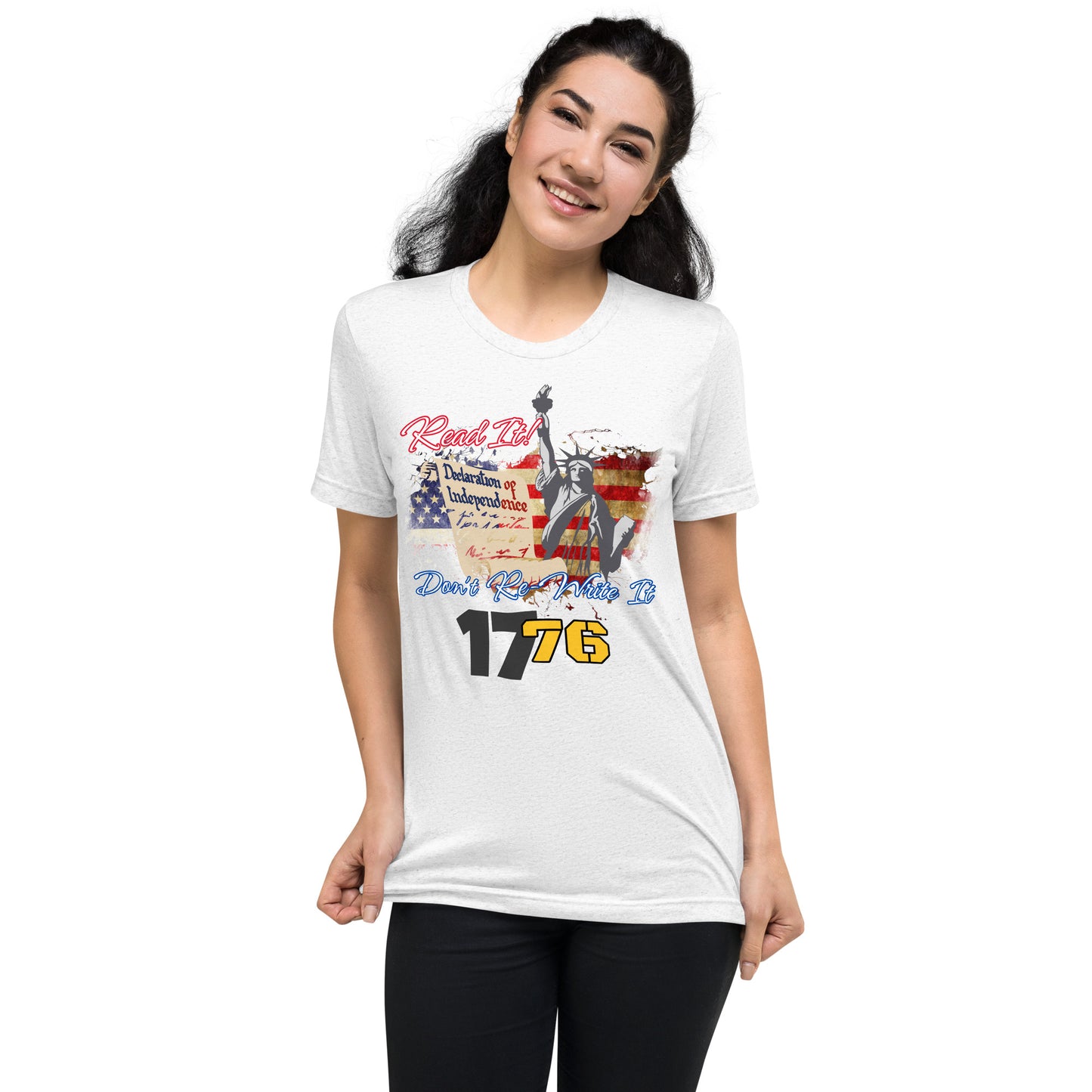 Read It, Don't re-write it, 1776 Short sleeve t-shirt