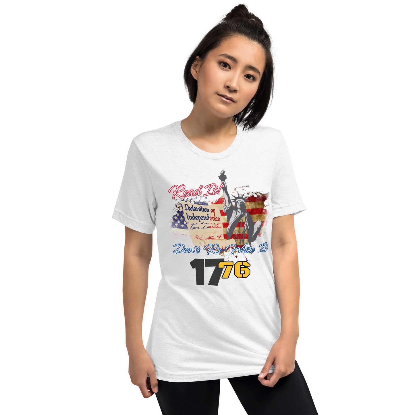 Read It, Don't re-write it, 1776 Short sleeve t-shirt