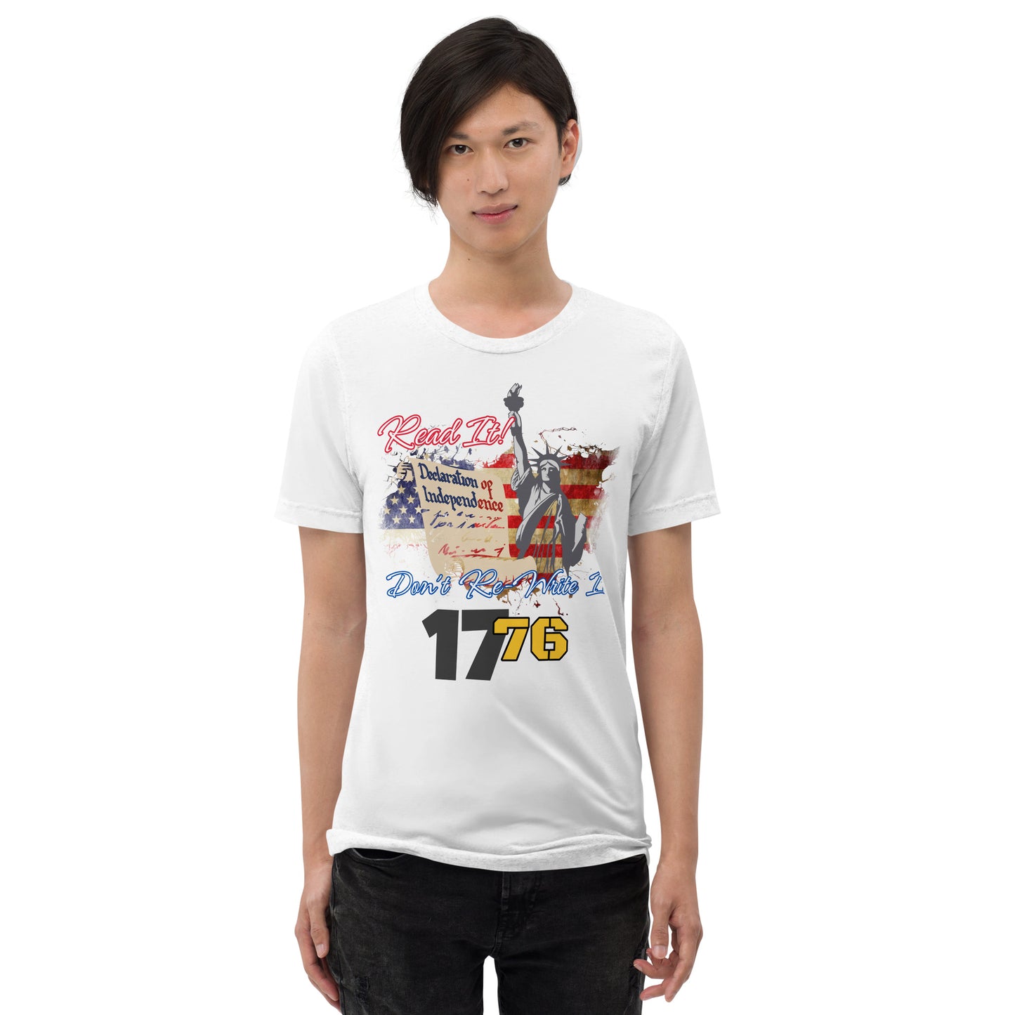 Read It, Don't re-write it, 1776 Short sleeve t-shirt