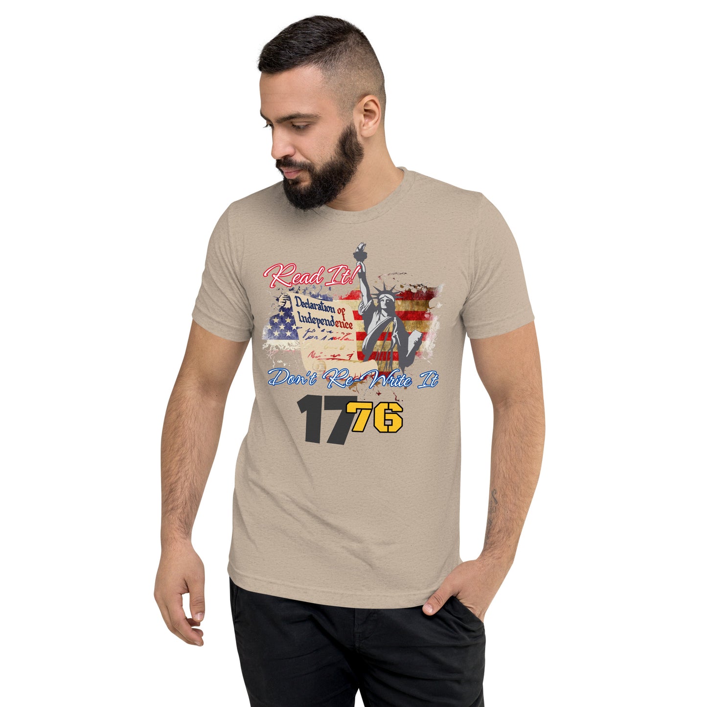 Read It, Don't re-write it, 1776 Short sleeve t-shirt