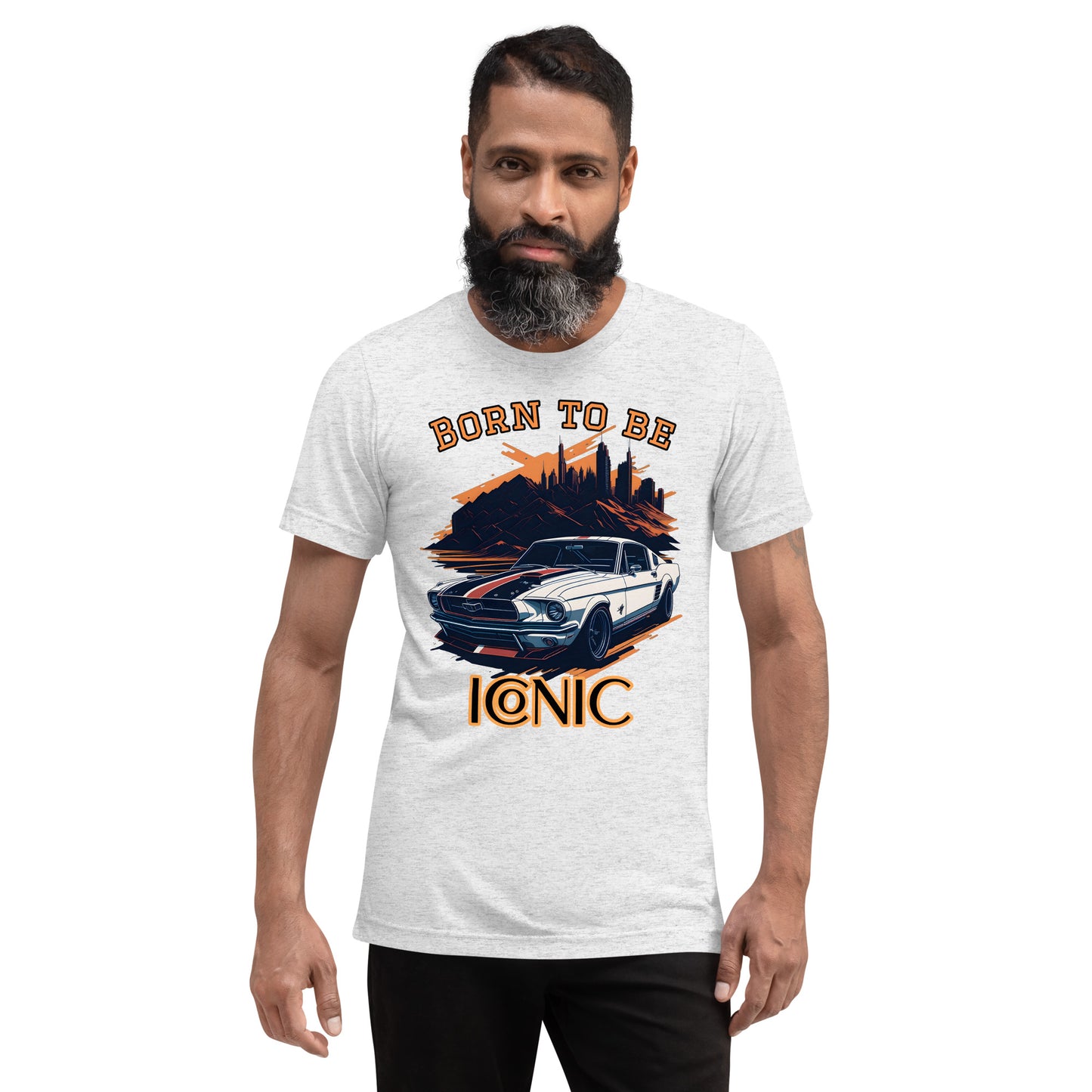 Mustang Retro, Born To Be Iconic, Short sleeve t-shirt