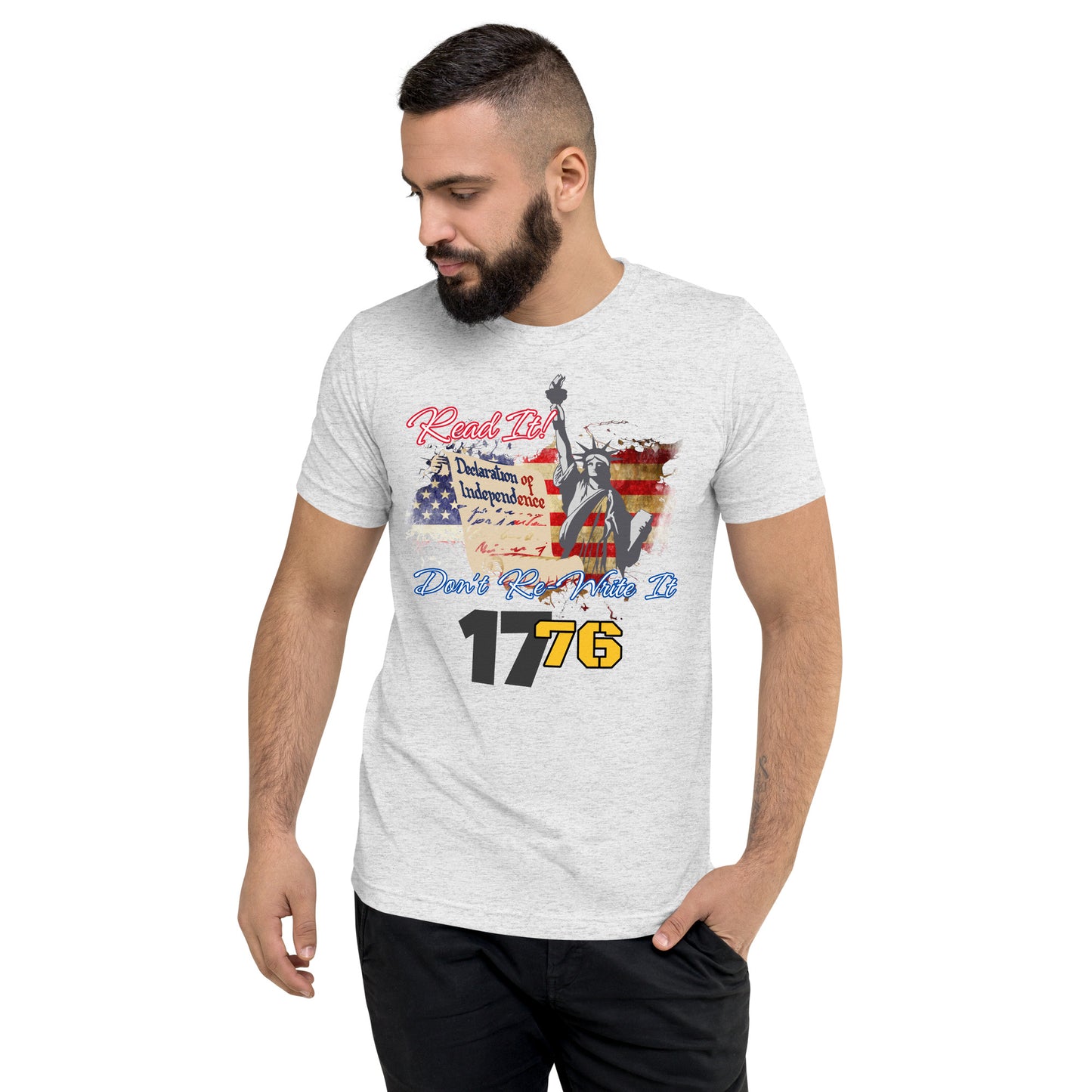 Read It, Don't re-write it, 1776 Short sleeve t-shirt