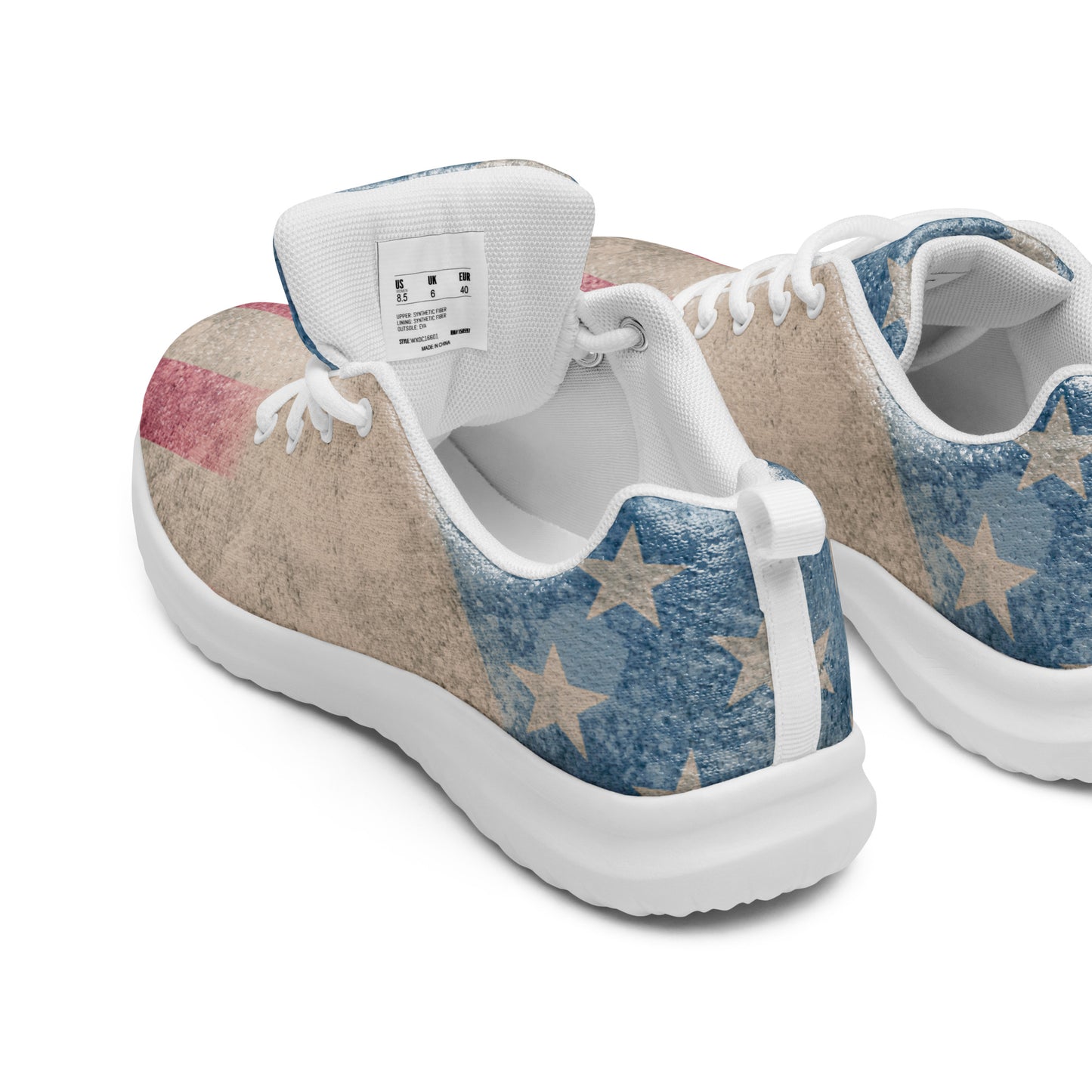 USA Faded GRunge Style Women’s athletic shoes