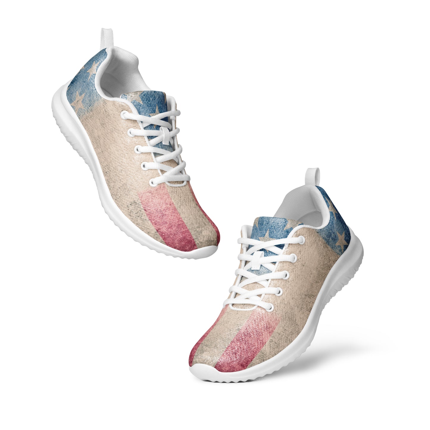 USA Faded GRunge Style Women’s athletic shoes