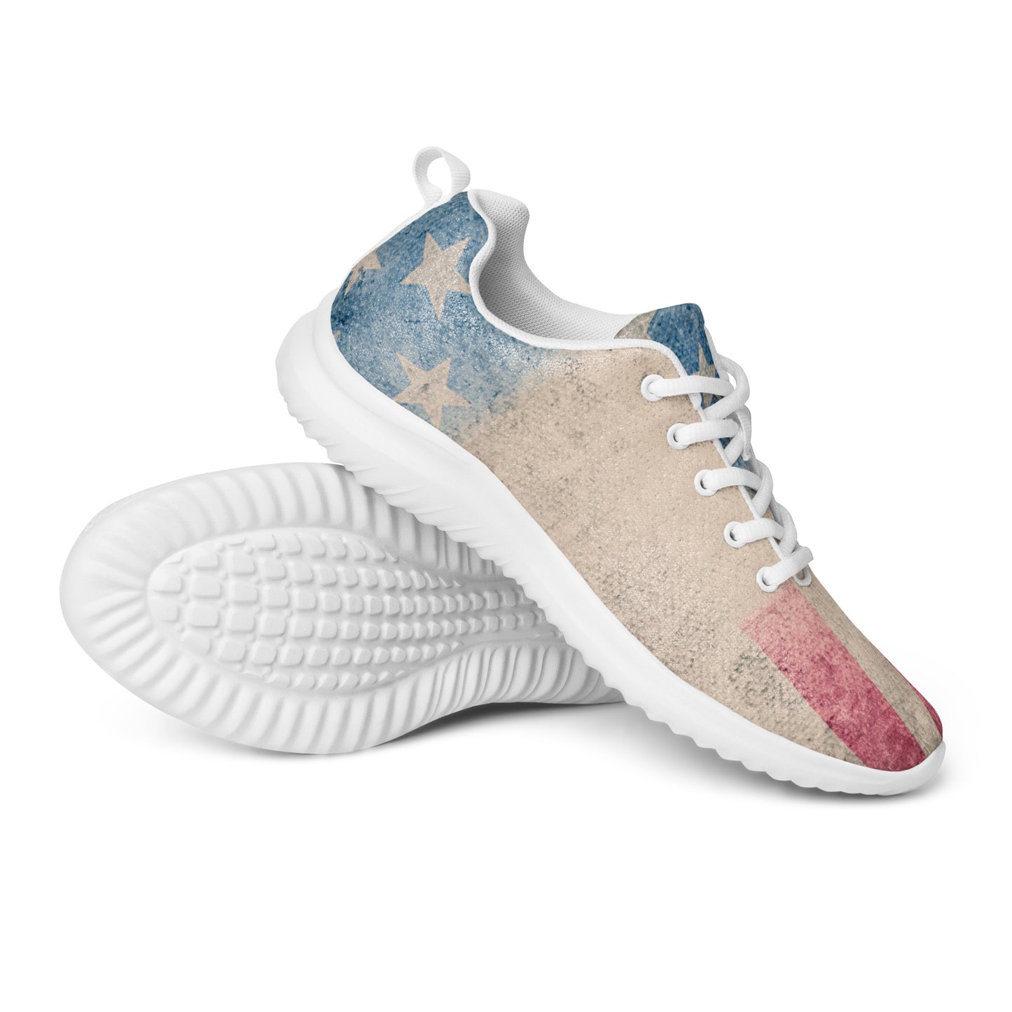 USA Faded GRunge Style Women’s athletic shoes