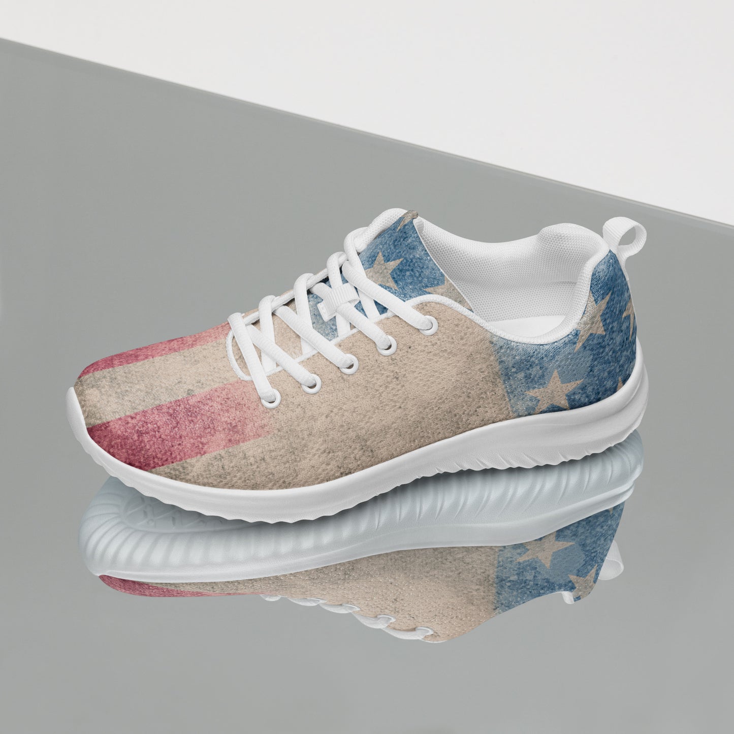 USA Faded GRunge Style Women’s athletic shoes