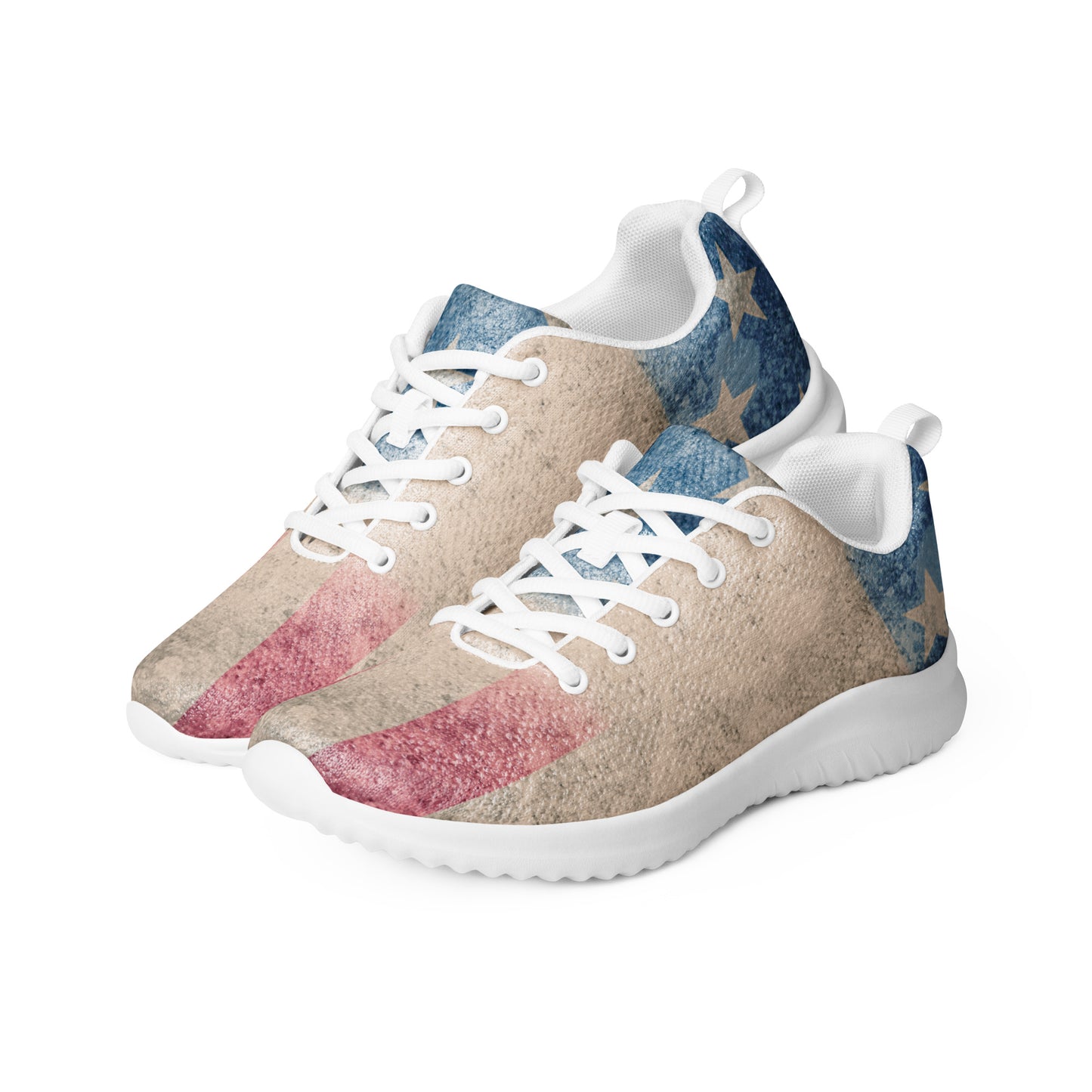 USA Faded GRunge Style Women’s athletic shoes