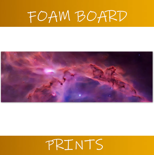 Foam Board Print : Reign of Fire (part of a collection of Nebula prints) Fantasy Nebula