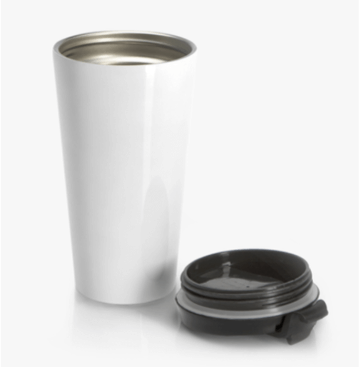 Mother is a Bad Ass : 15oz Travel Mug Stainless Steel.