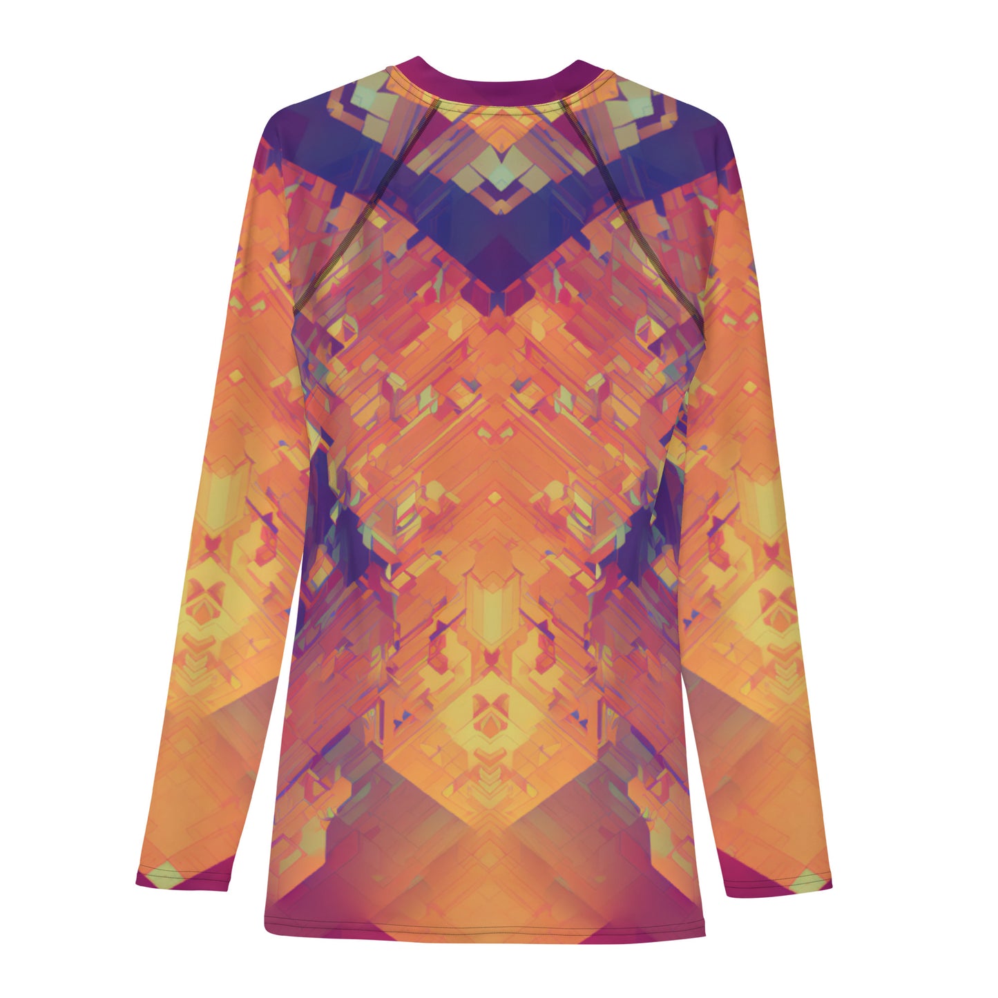 Retro Cube : Men's Rash Guard
