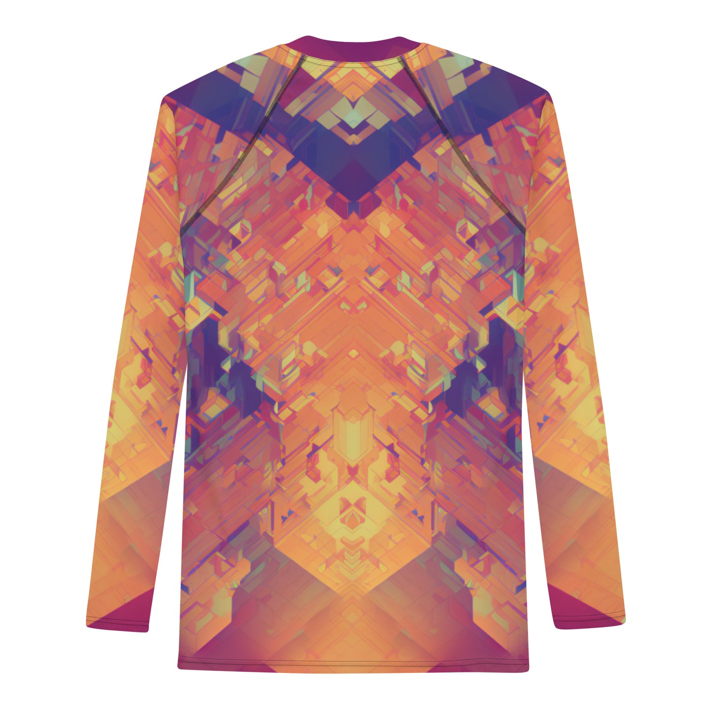 Retro Cube : Men's Rash Guard
