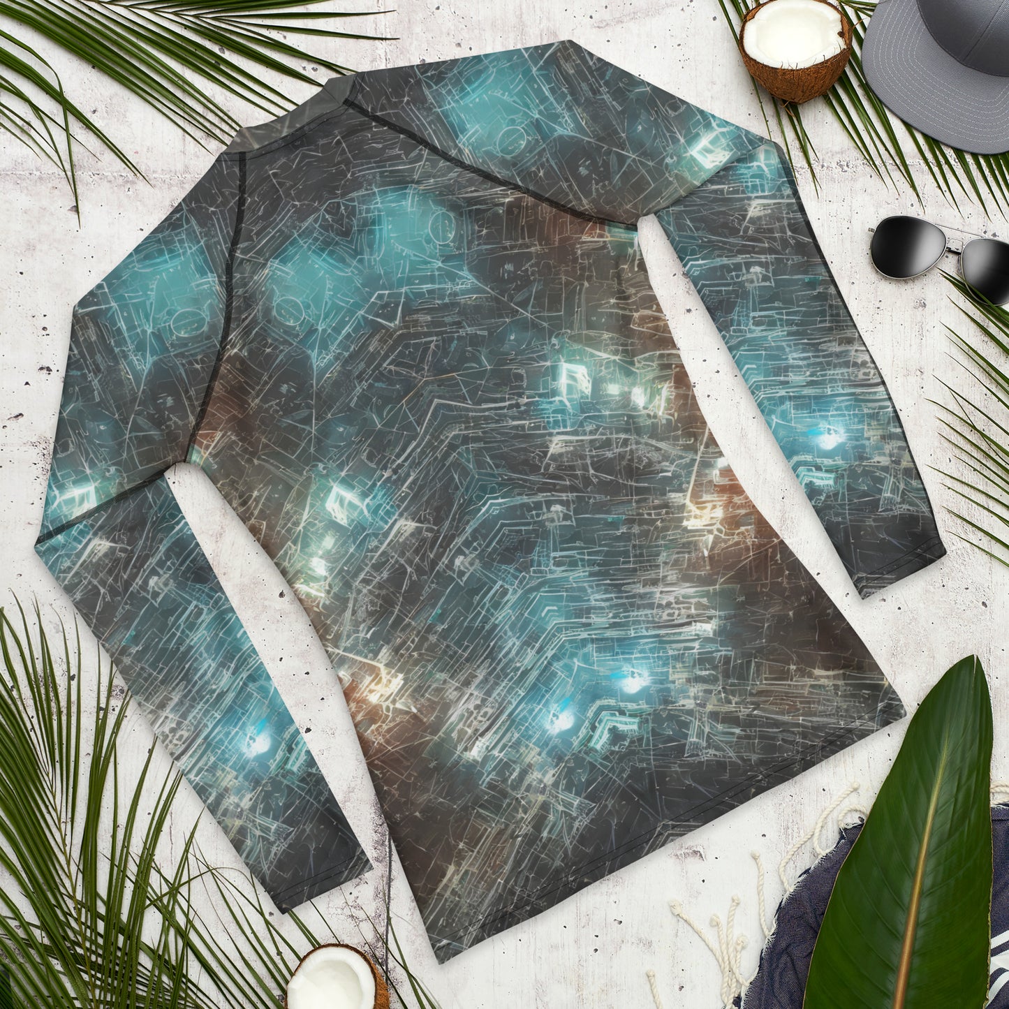 Alien Lights : Men's Rash Guard