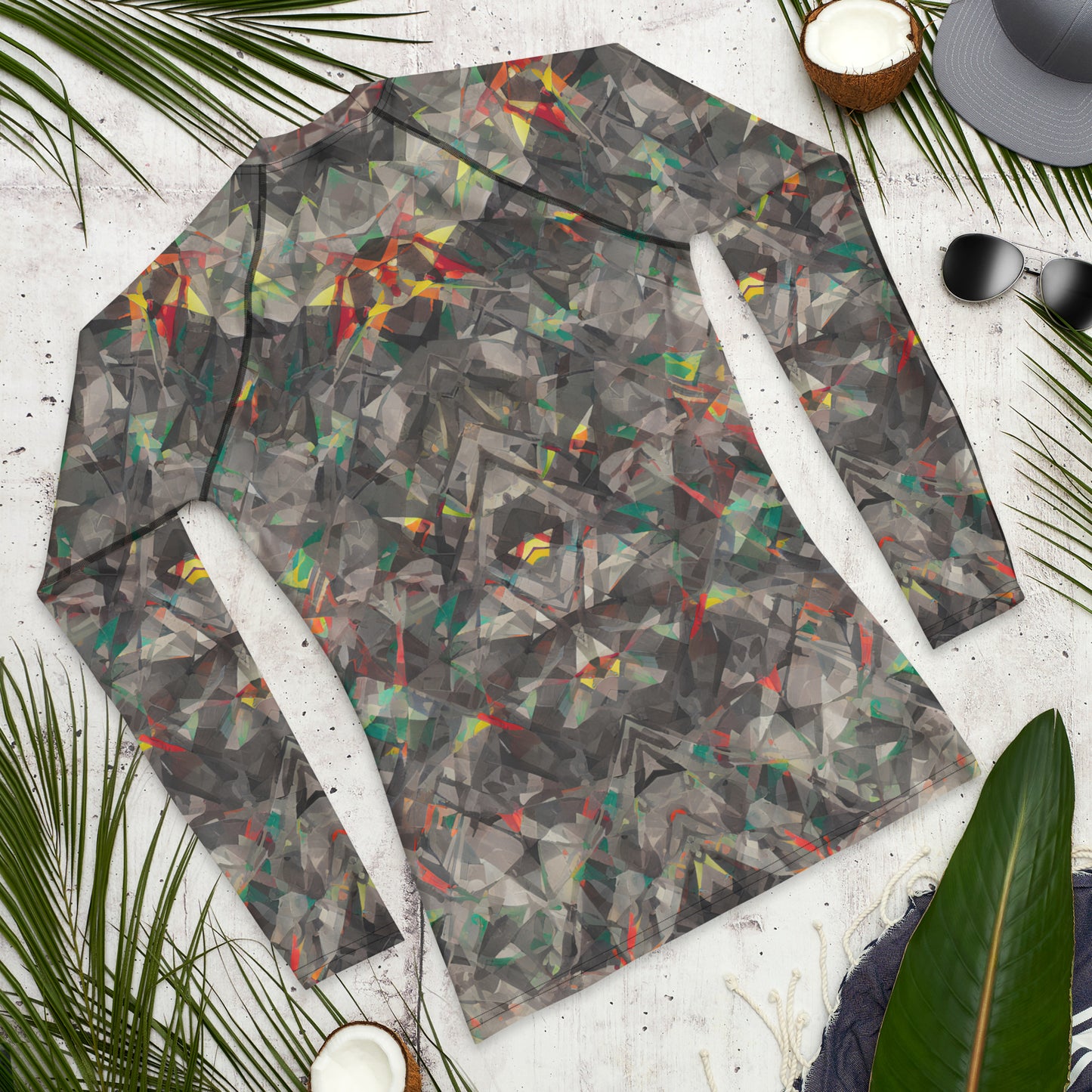 Jagged Confusion : Men's Rash Guard