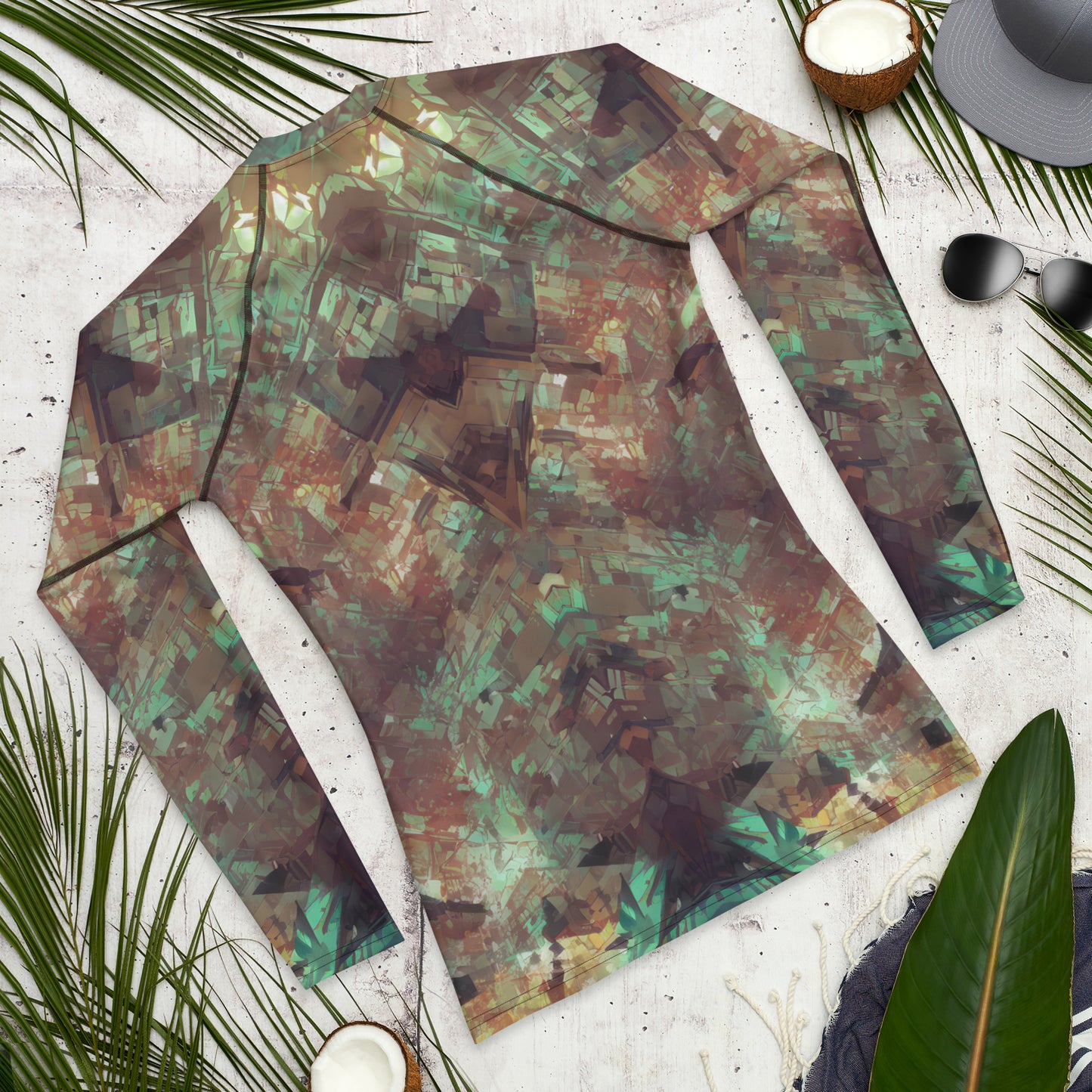Retro Wasteland : Men's Rash Guard