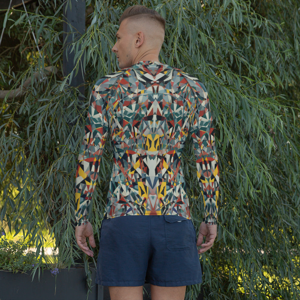 Watercolour Weird : Men's Rash Guard
