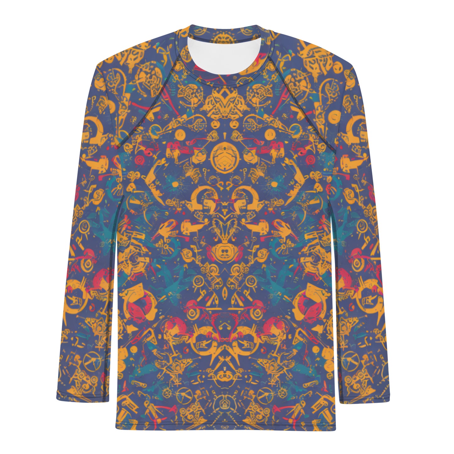 Retro Chaos : Men's Rash Guard