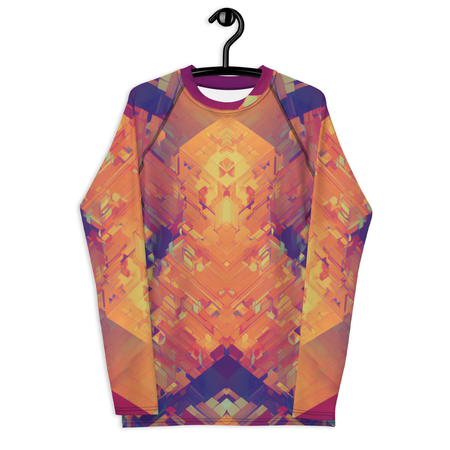 Retro Cube : Men's Rash Guard
