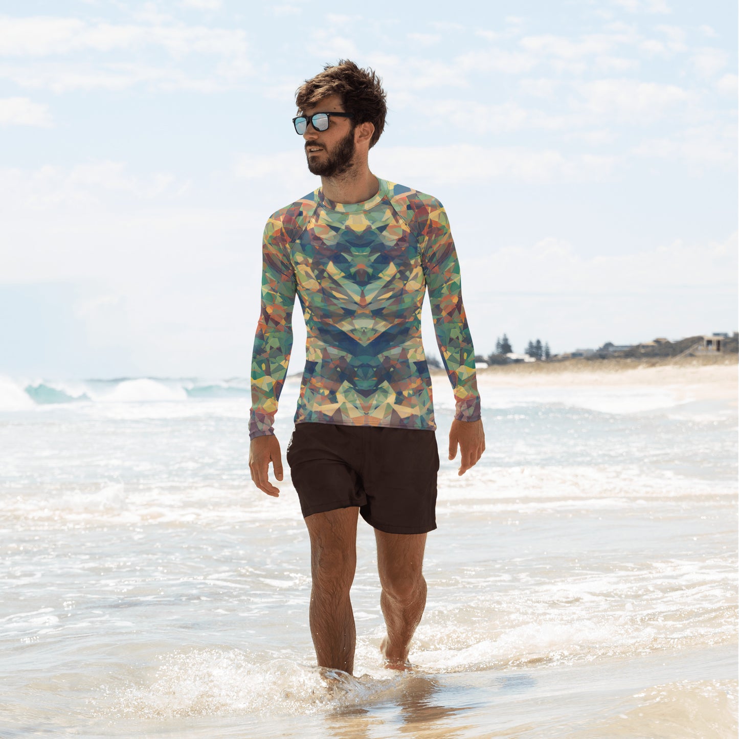Funkey Chaos : Men's Rash Guard