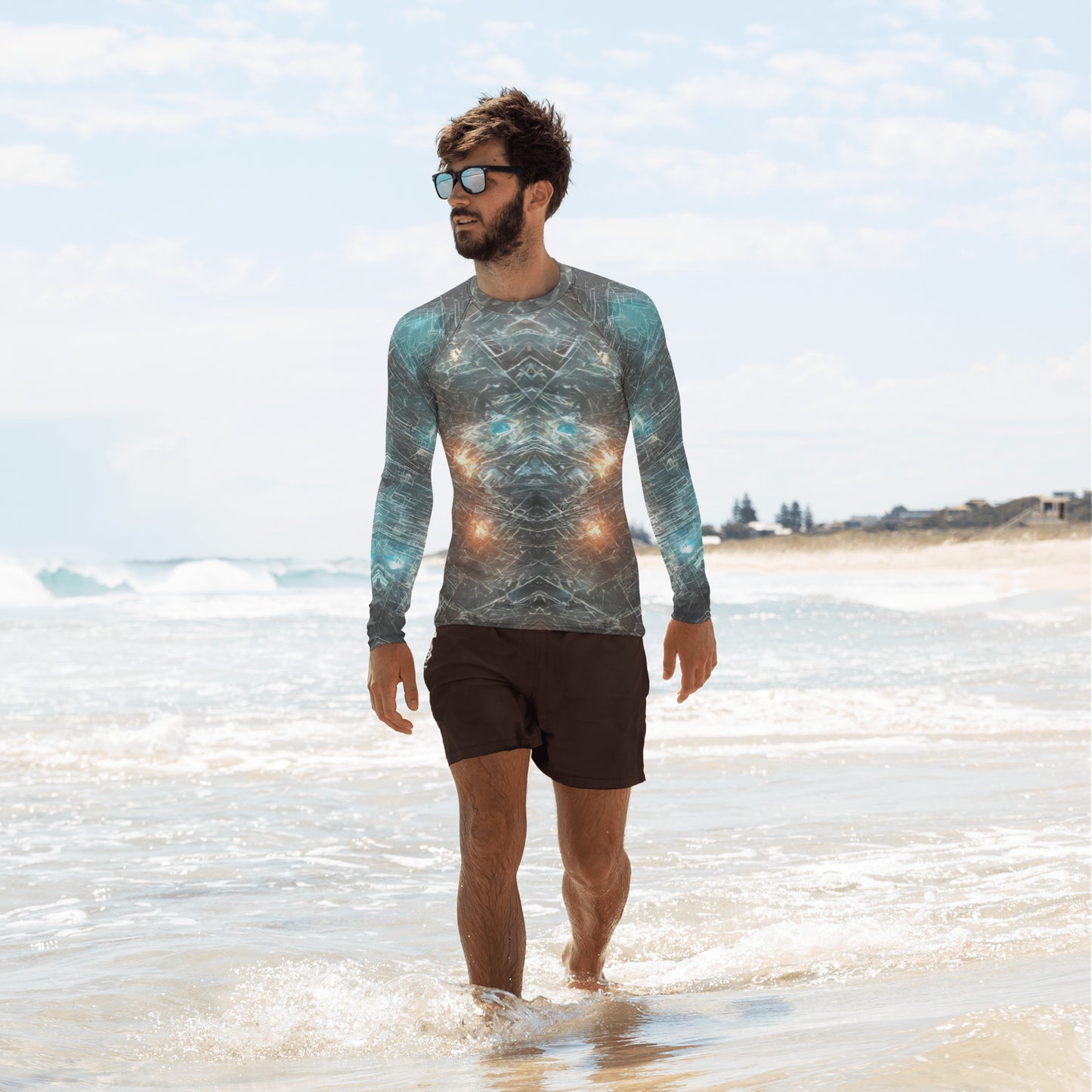 Alien Lights : Men's Rash Guard