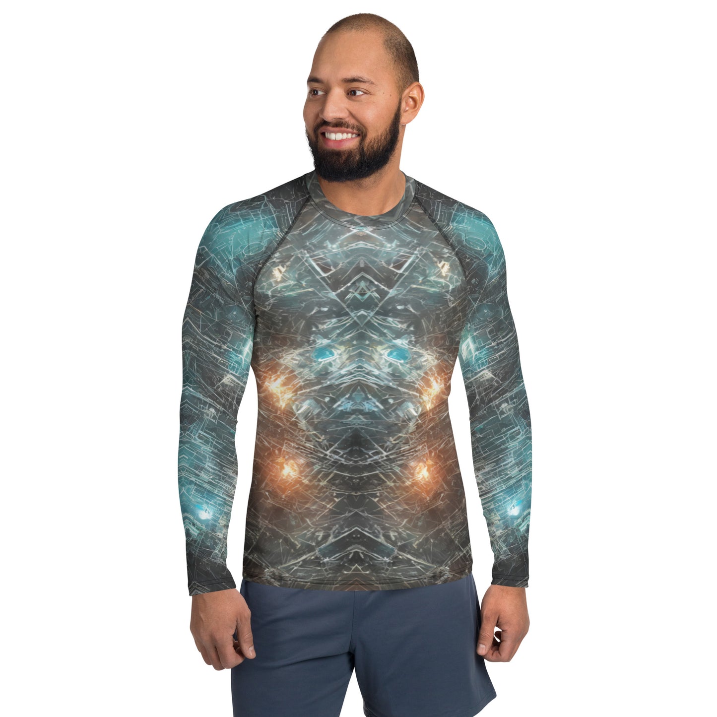 Alien Lights : Men's Rash Guard