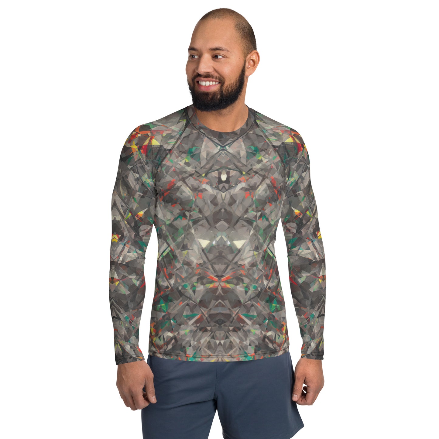 Jagged Confusion : Men's Rash Guard