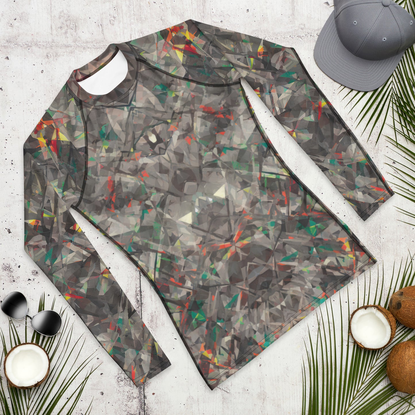 Jagged Confusion : Men's Rash Guard