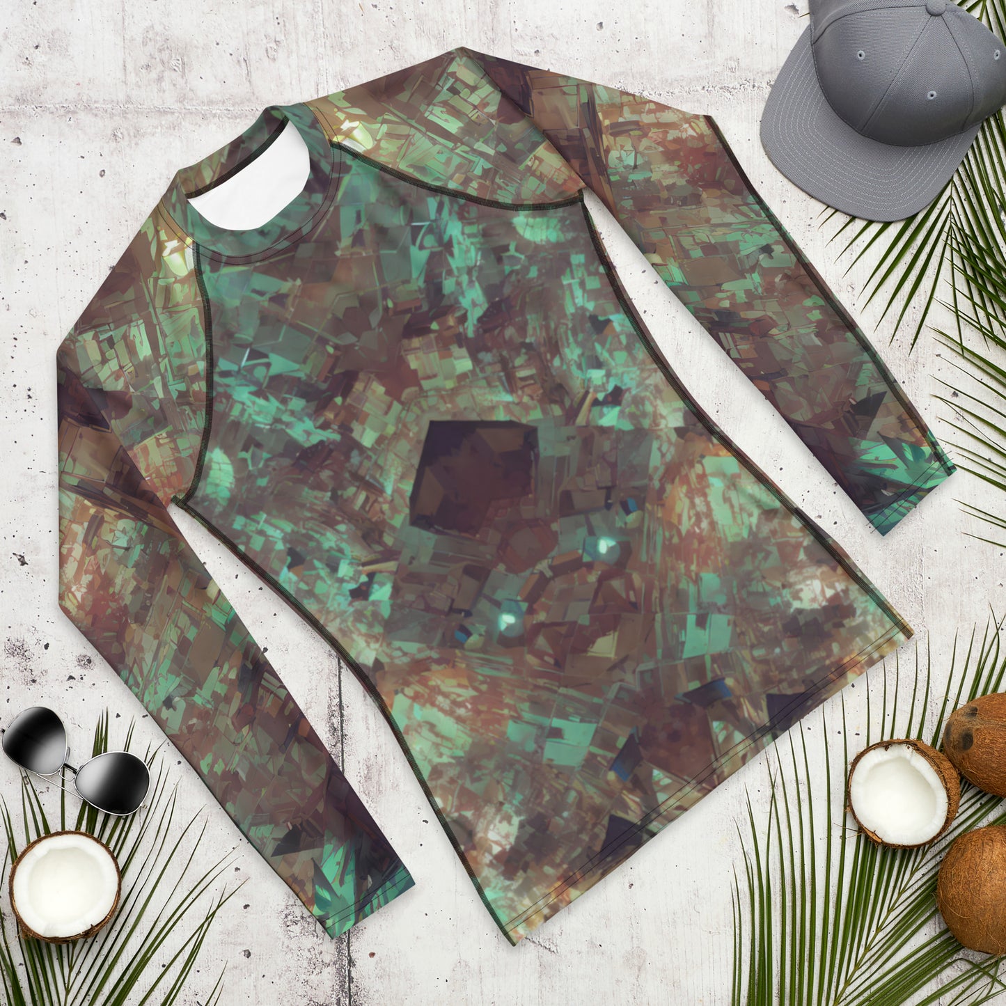 Retro Wasteland : Men's Rash Guard