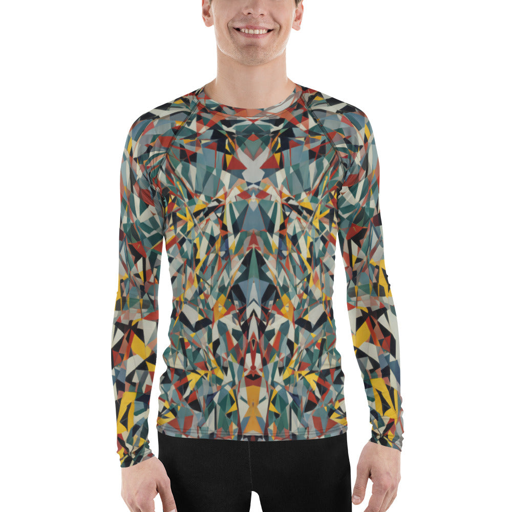 Watercolour Weird : Men's Rash Guard