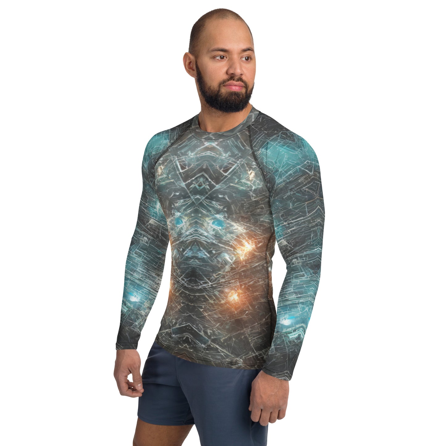 Alien Lights : Men's Rash Guard