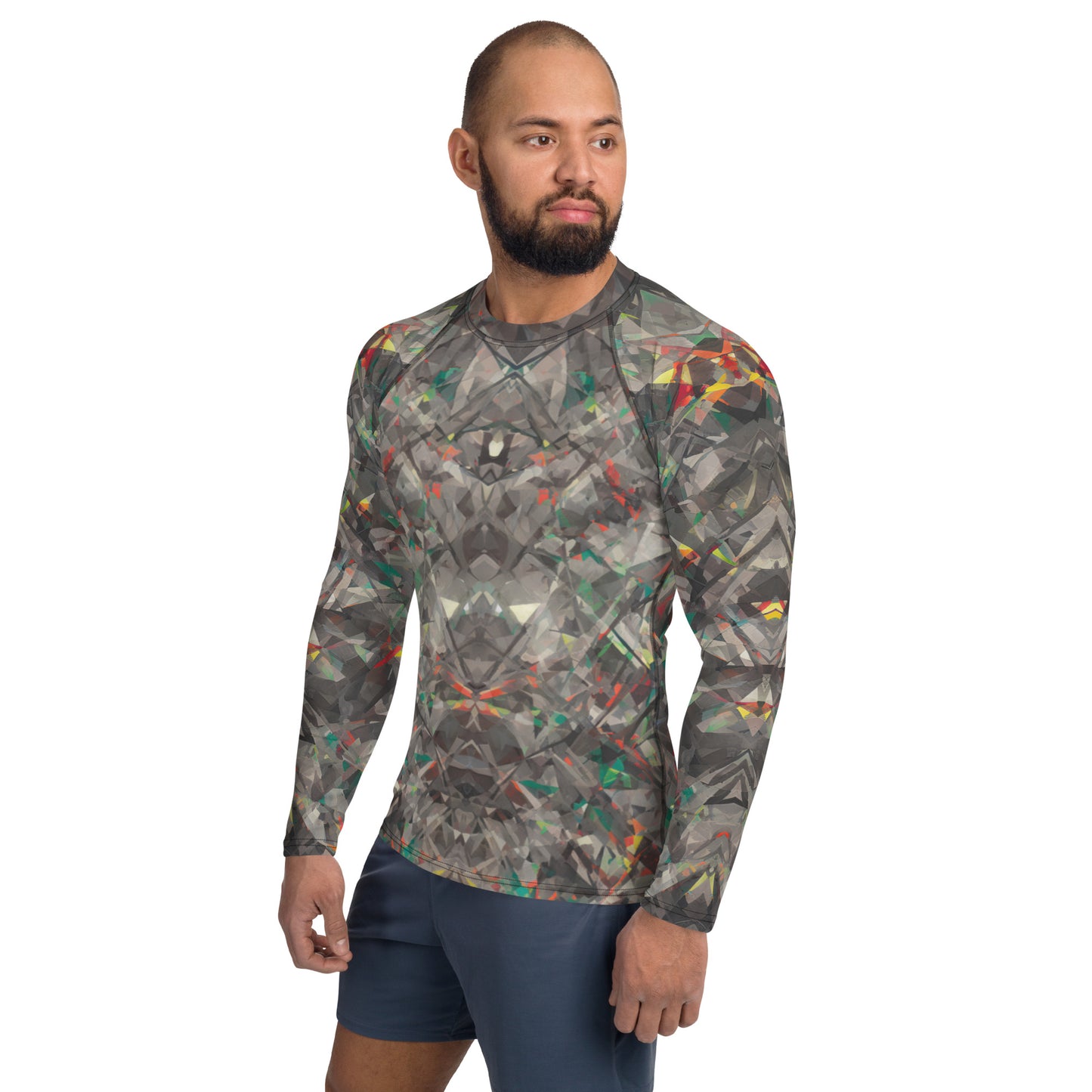 Jagged Confusion : Men's Rash Guard