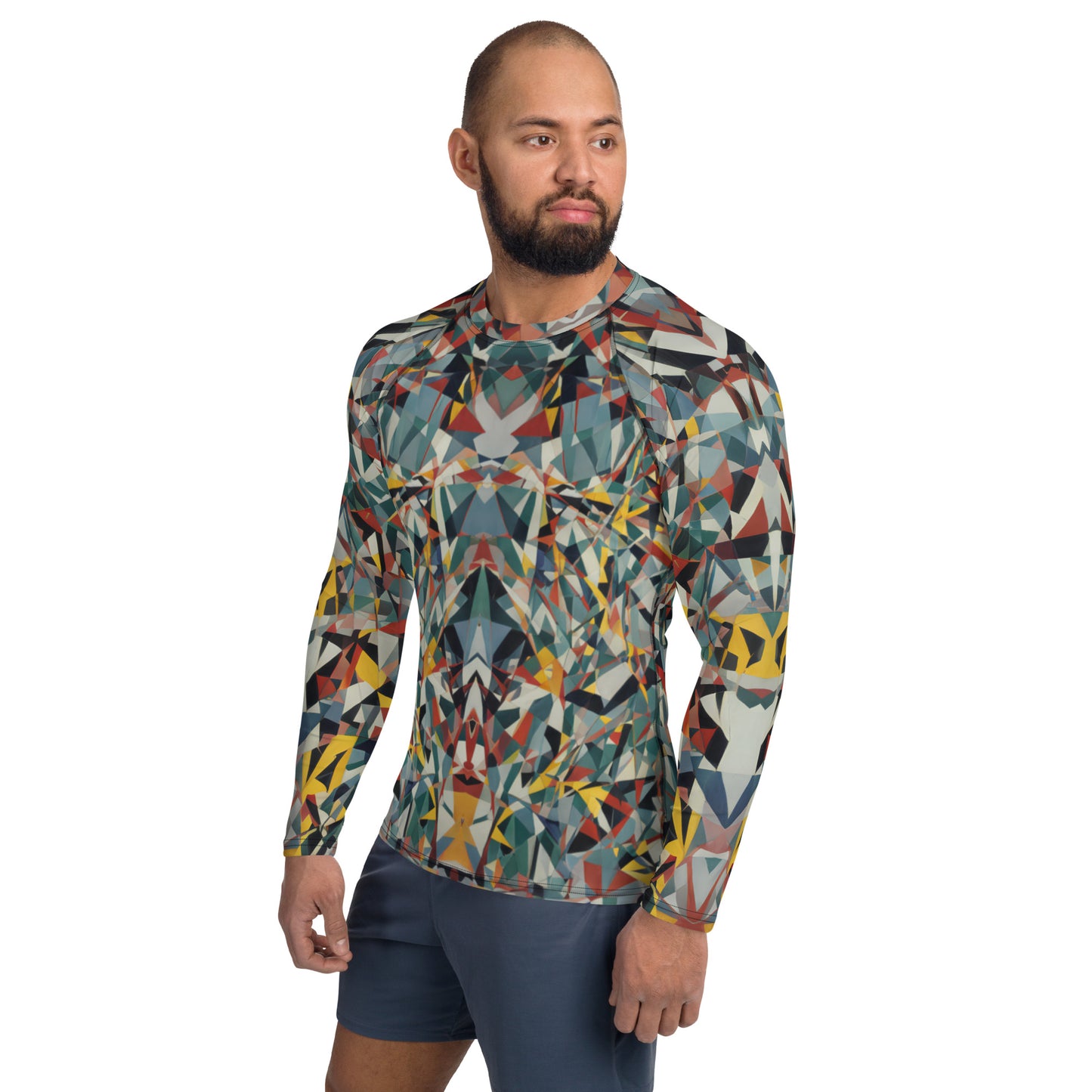 Watercolour Weird : Men's Rash Guard