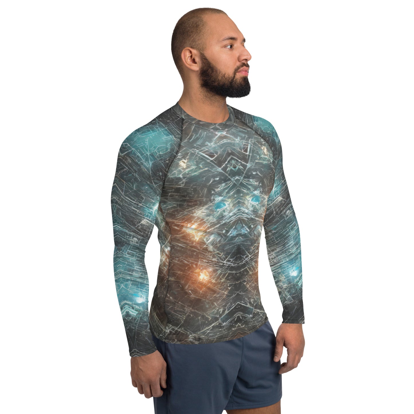 Alien Lights : Men's Rash Guard