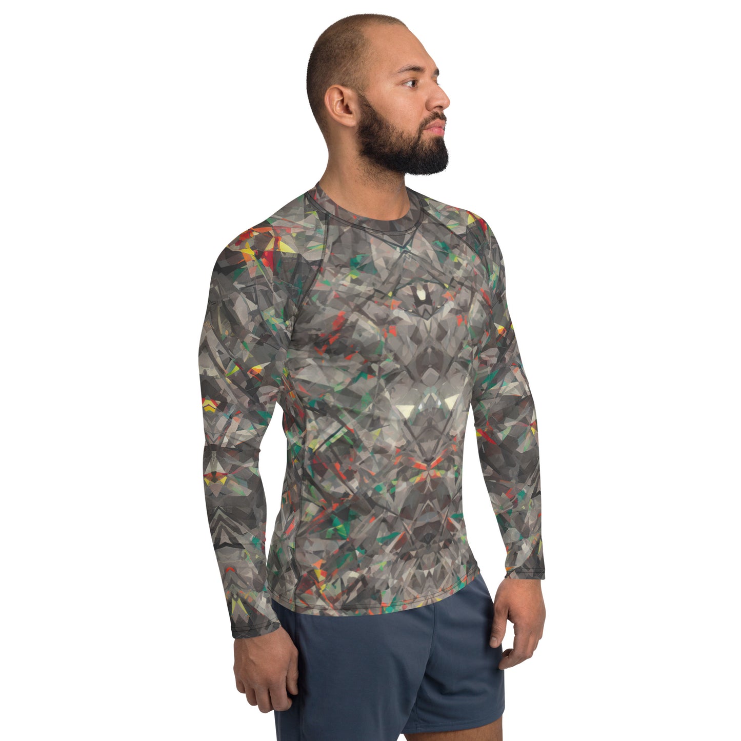 Jagged Confusion : Men's Rash Guard